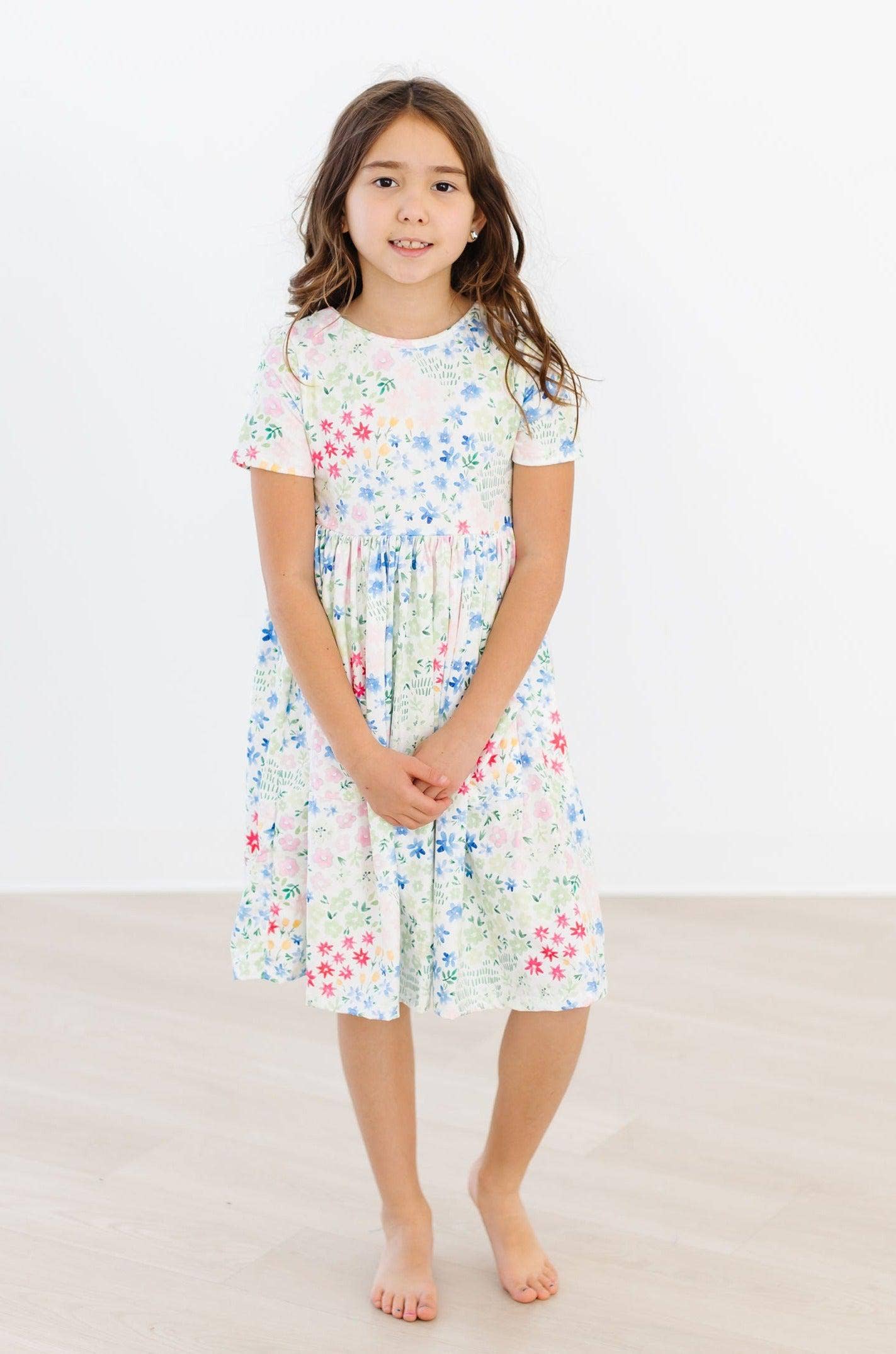 Mila & Rose - Sunshine Meadows S/S Pocket Twirl Dress