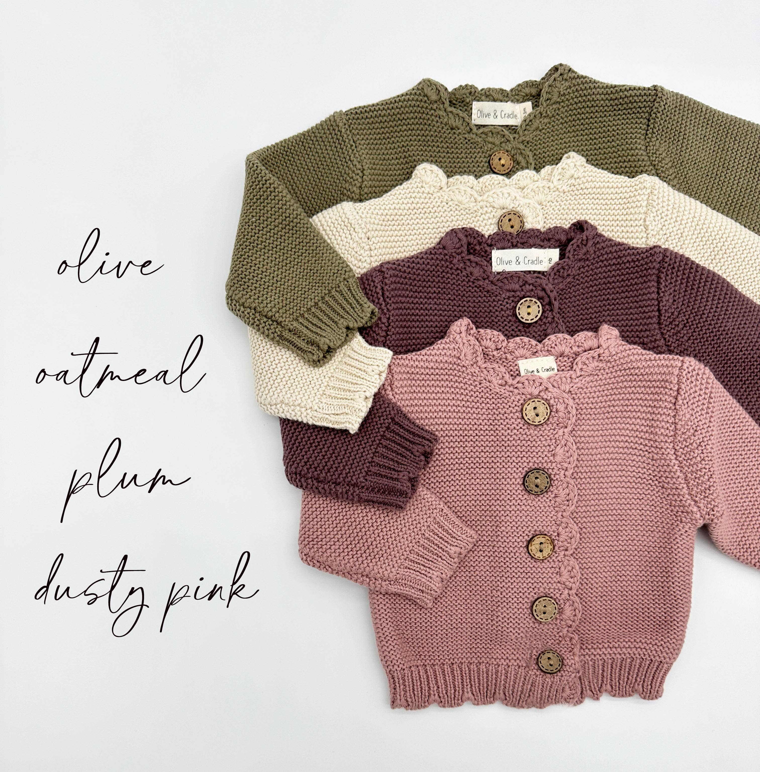 OLIVE & CRADLE - Sophia Cardigan