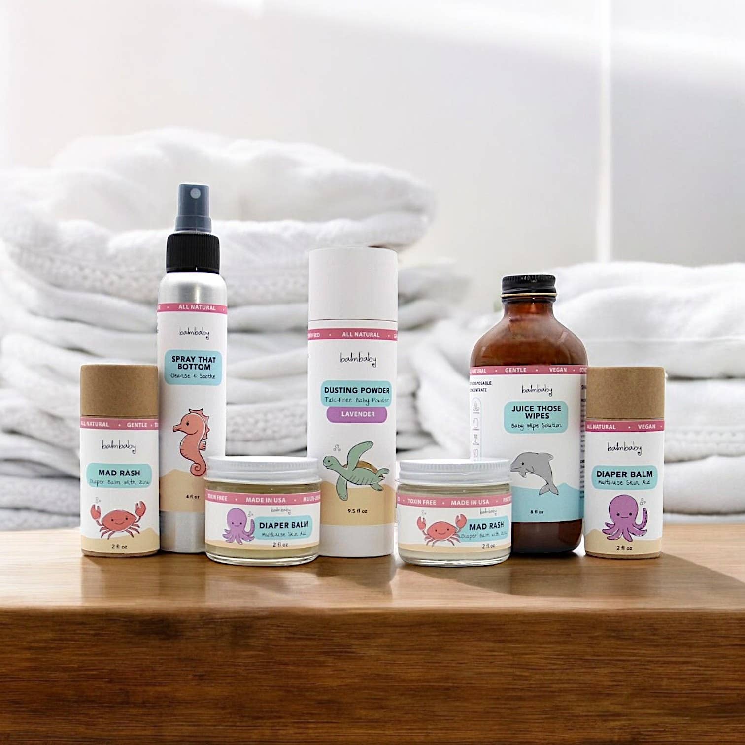 Taylor's Naturals - Balm Baby - Organic Diaper Balm and ALL purpose skin aid