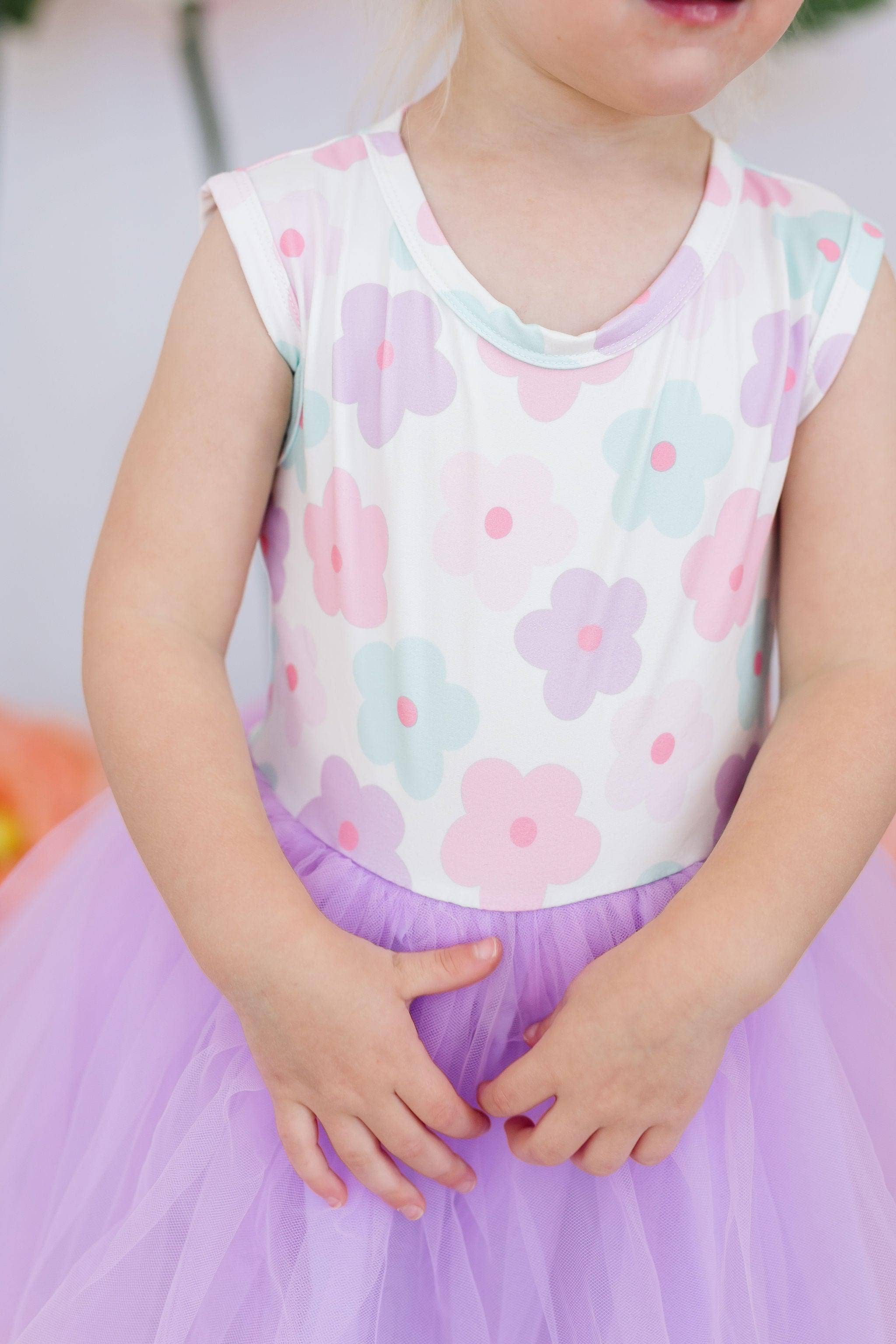 Mila & Rose - Summer Daisies Tank Tutu Dress
