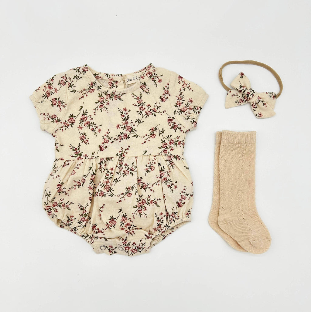 OLIVE & CRADLE - Anessa Romper Set