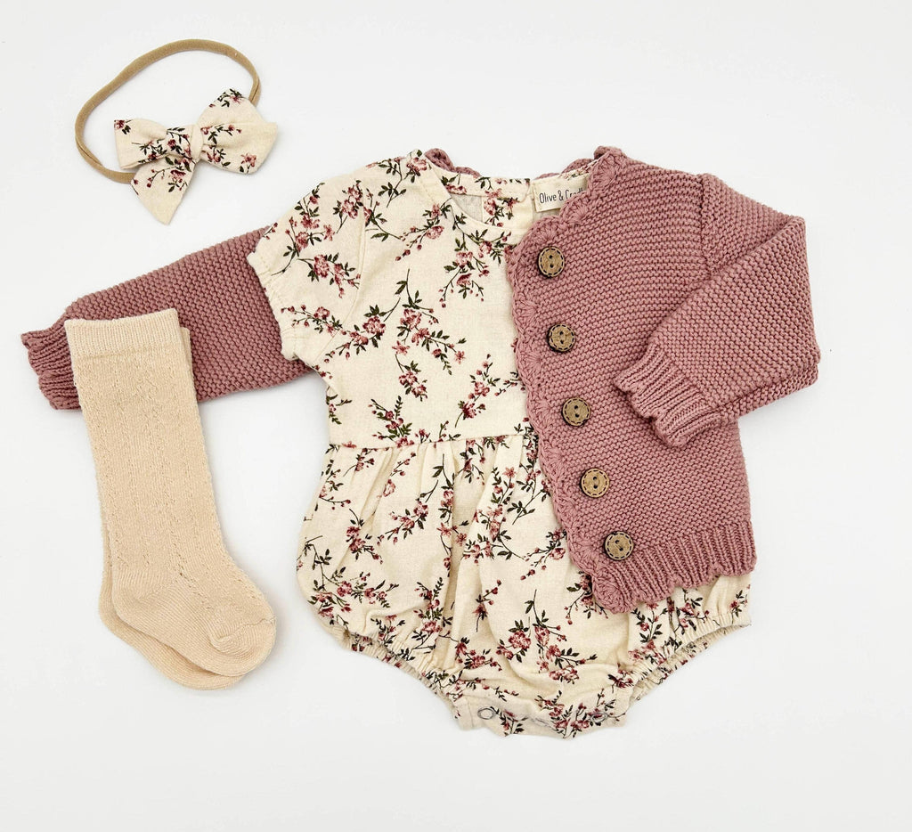 OLIVE & CRADLE - Anessa Romper Set