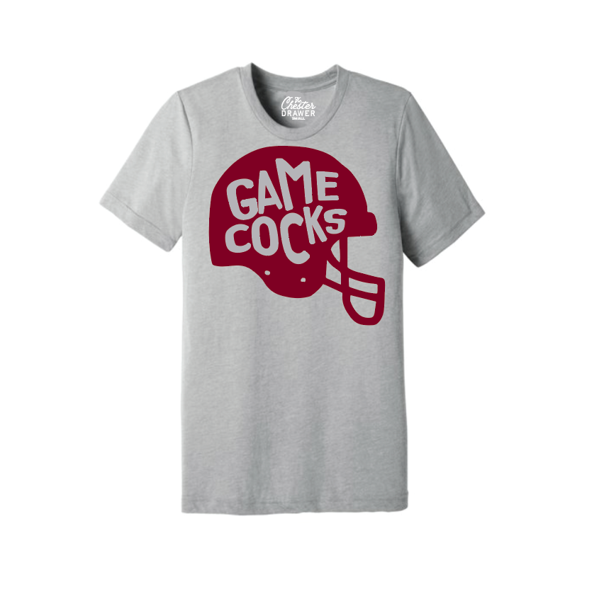 Cecil + James - Gamecocks Helmet
