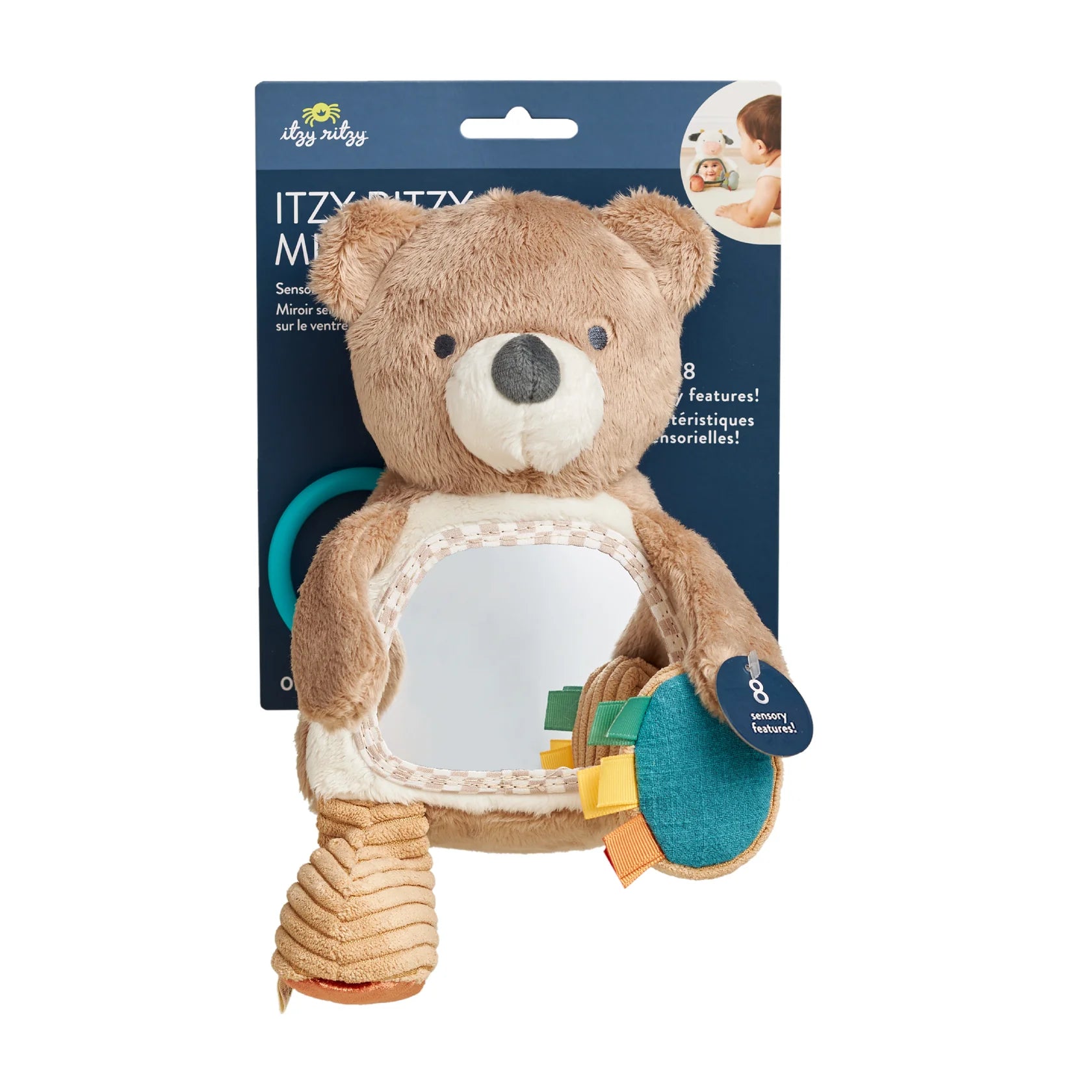 Itzy Ritzy - Theo The Bear - Itzy Bitzy Mirror™