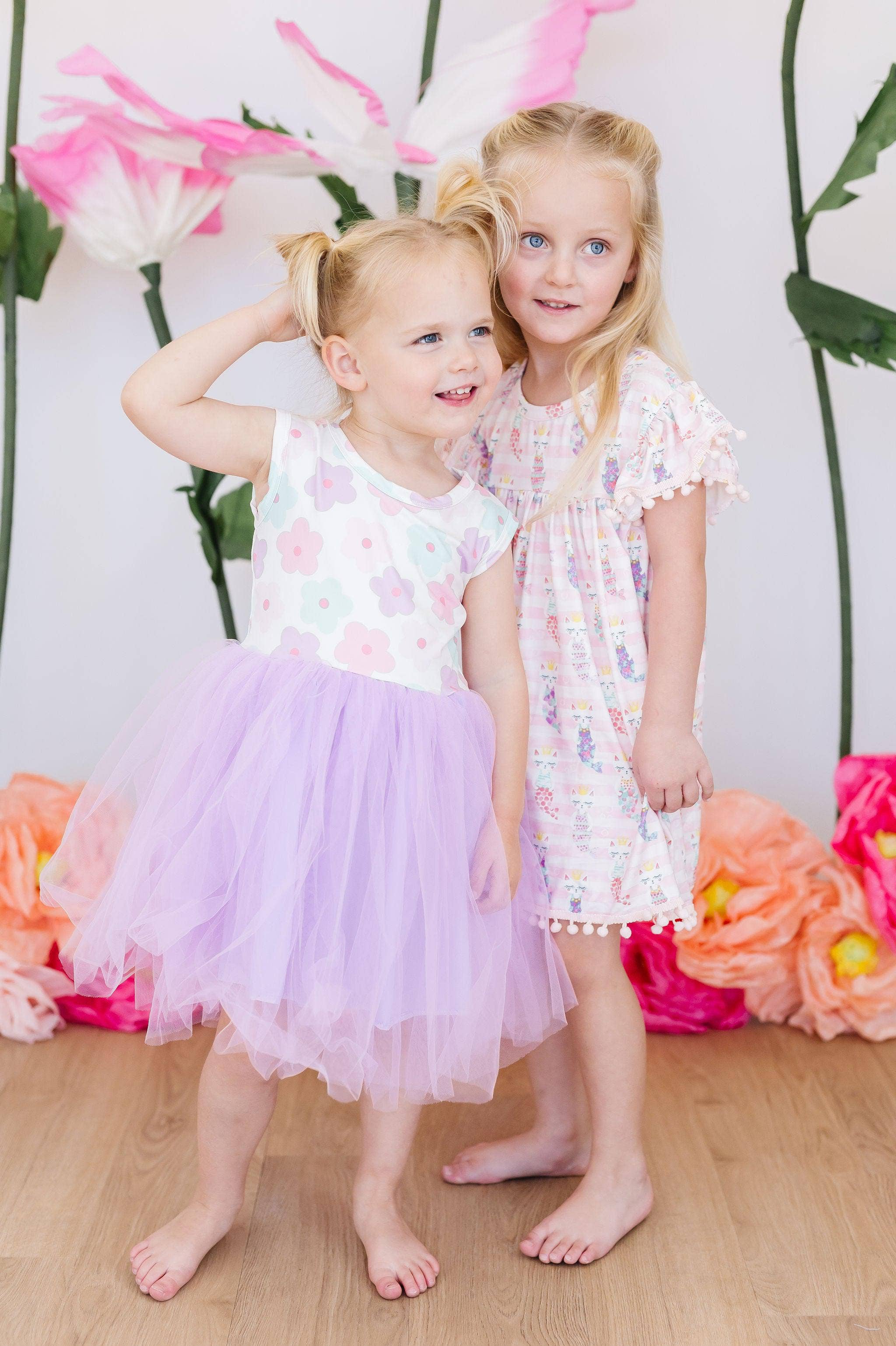 Mila & Rose - Summer Daisies Tank Tutu Dress
