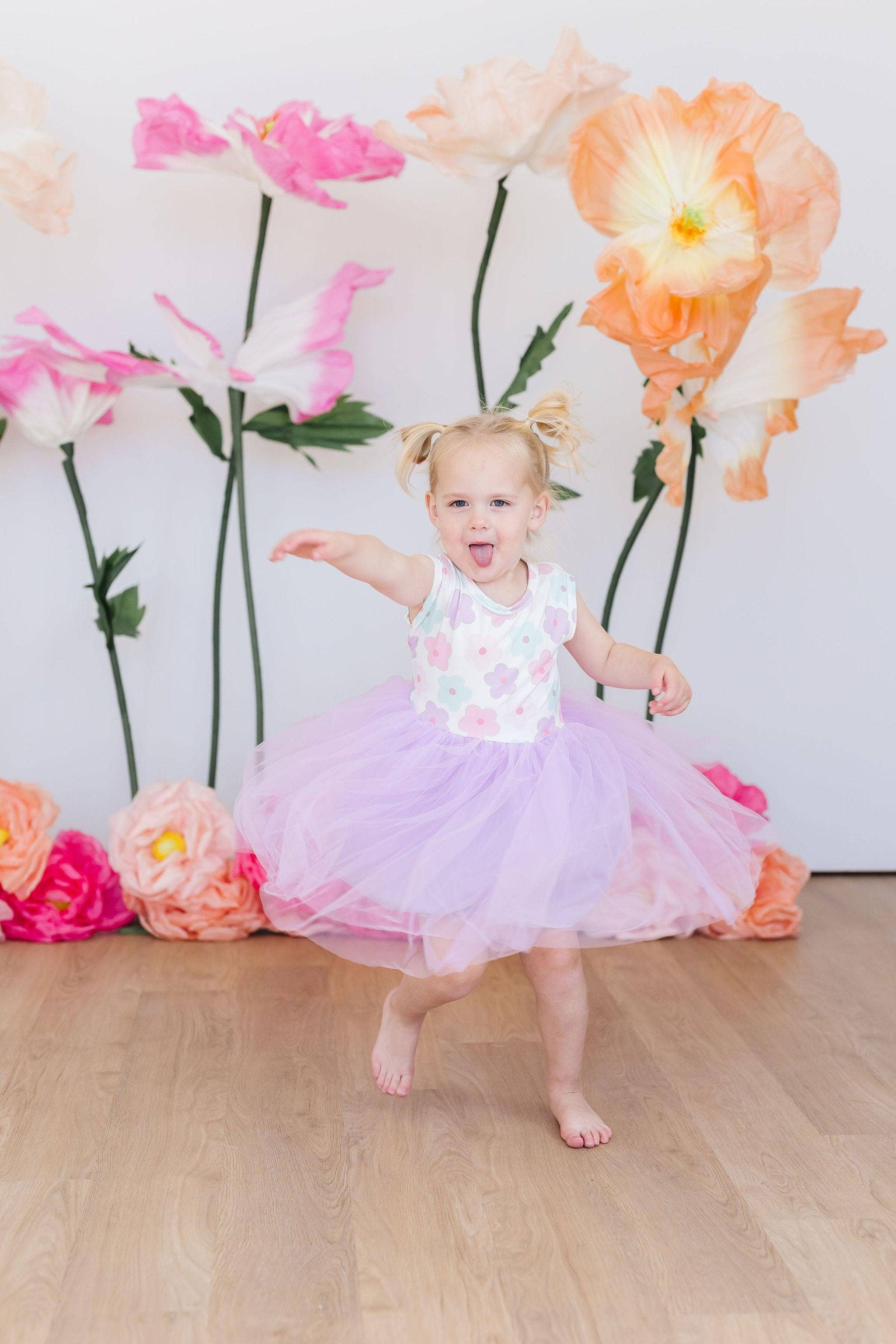 Mila & Rose - Summer Daisies Tank Tutu Dress