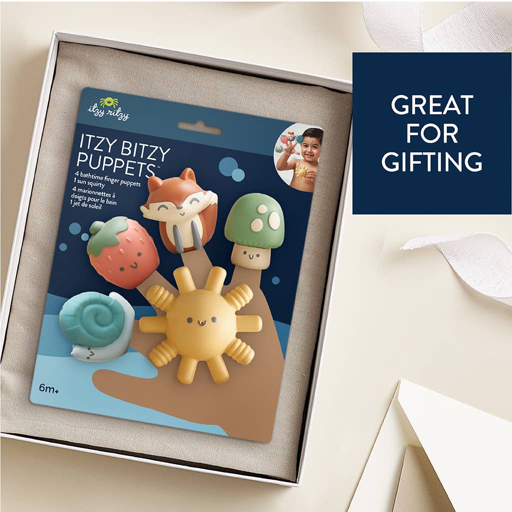 Itzy Ritzy - Itzy Bitzy Puppets™ - Bath + Storytelling Toys