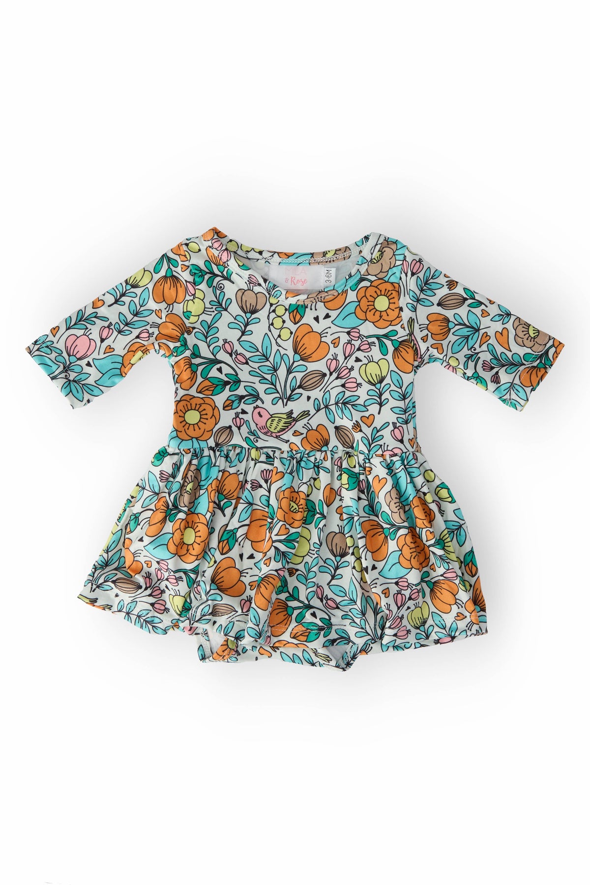 Mila & Rose - Vintage Vibes Twirl Bodysuit