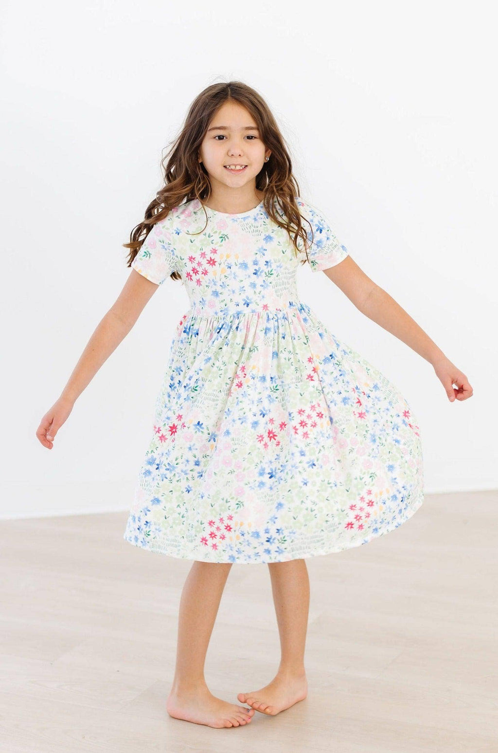 Mila & Rose - Sunshine Meadows S/S Pocket Twirl Dress