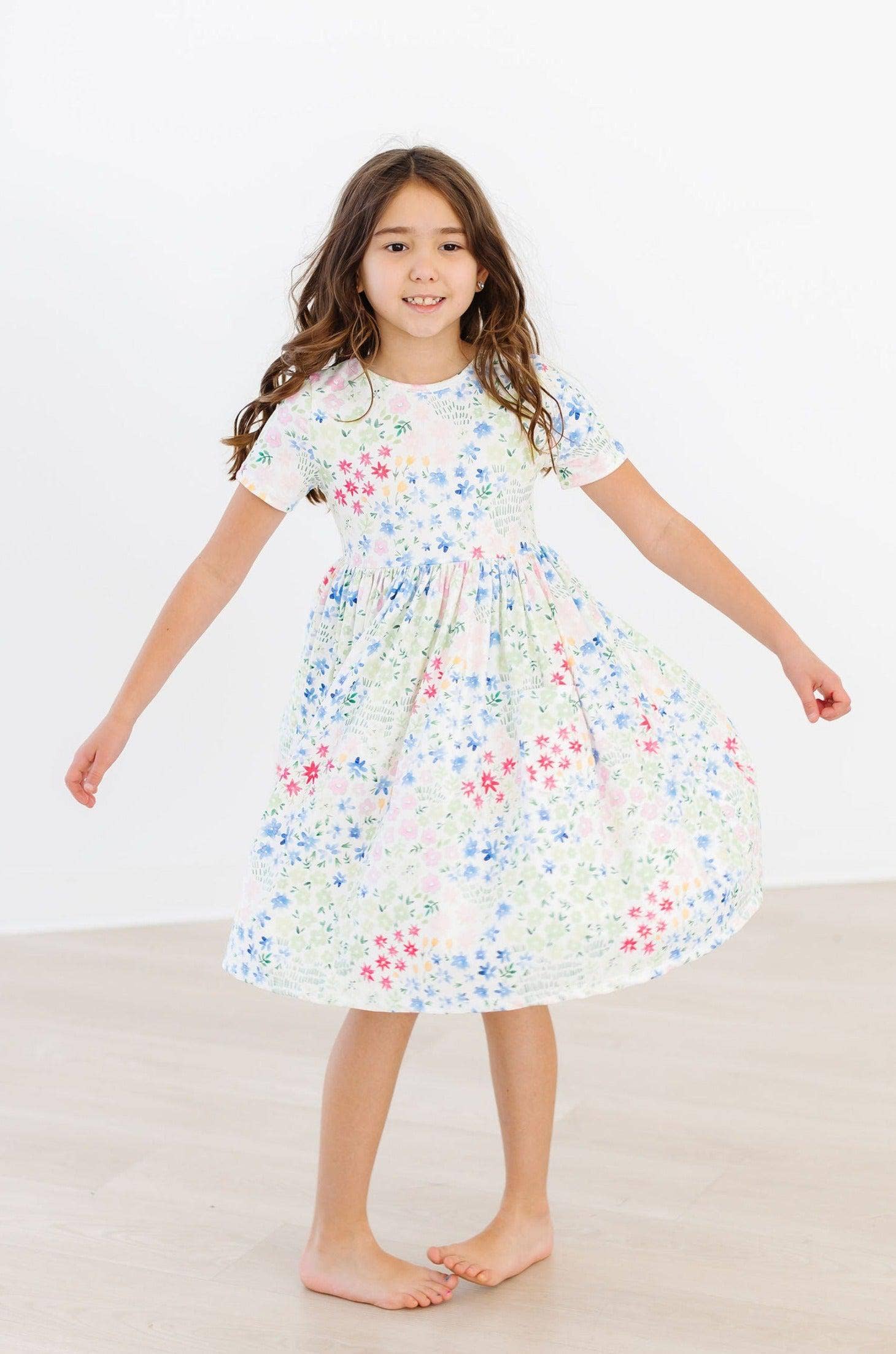 Mila & Rose - Sunshine Meadows S/S Pocket Twirl Dress