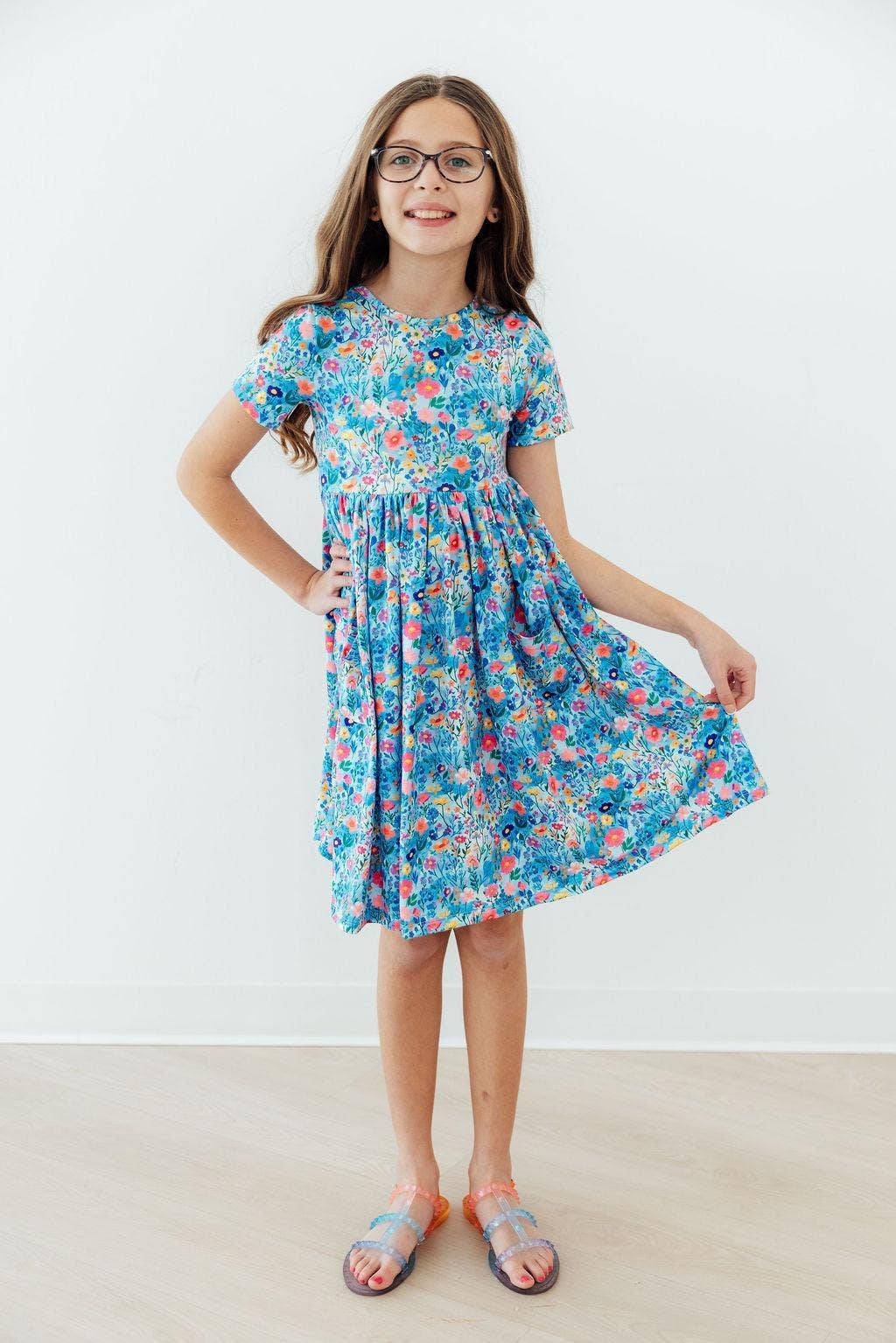 Mila & Rose - Blooming in Wonderland S/S Pocket Twirl Dress