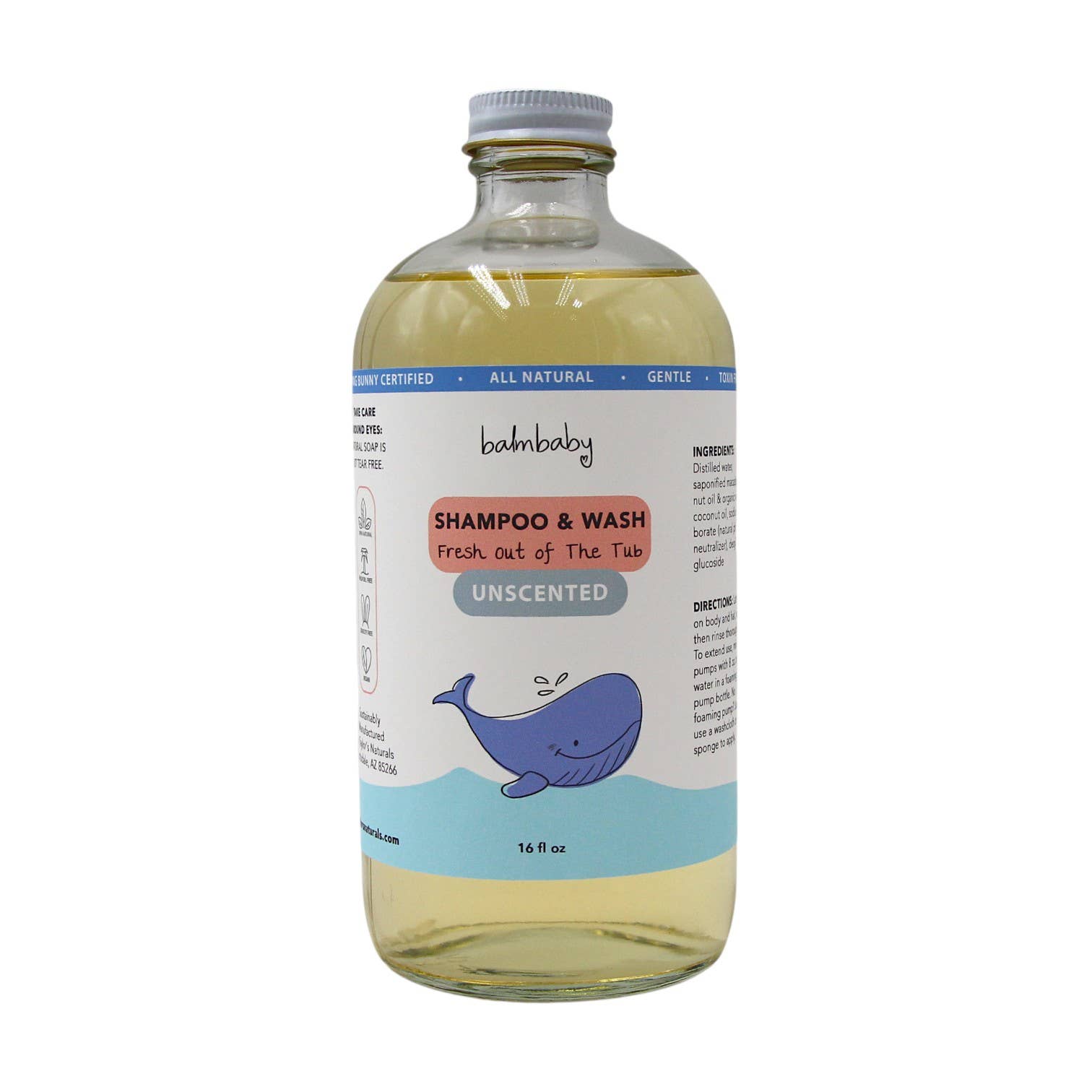 Taylor's Naturals - Natural Baby Wash & Shampoo - BULK / Refills & Closed Loop