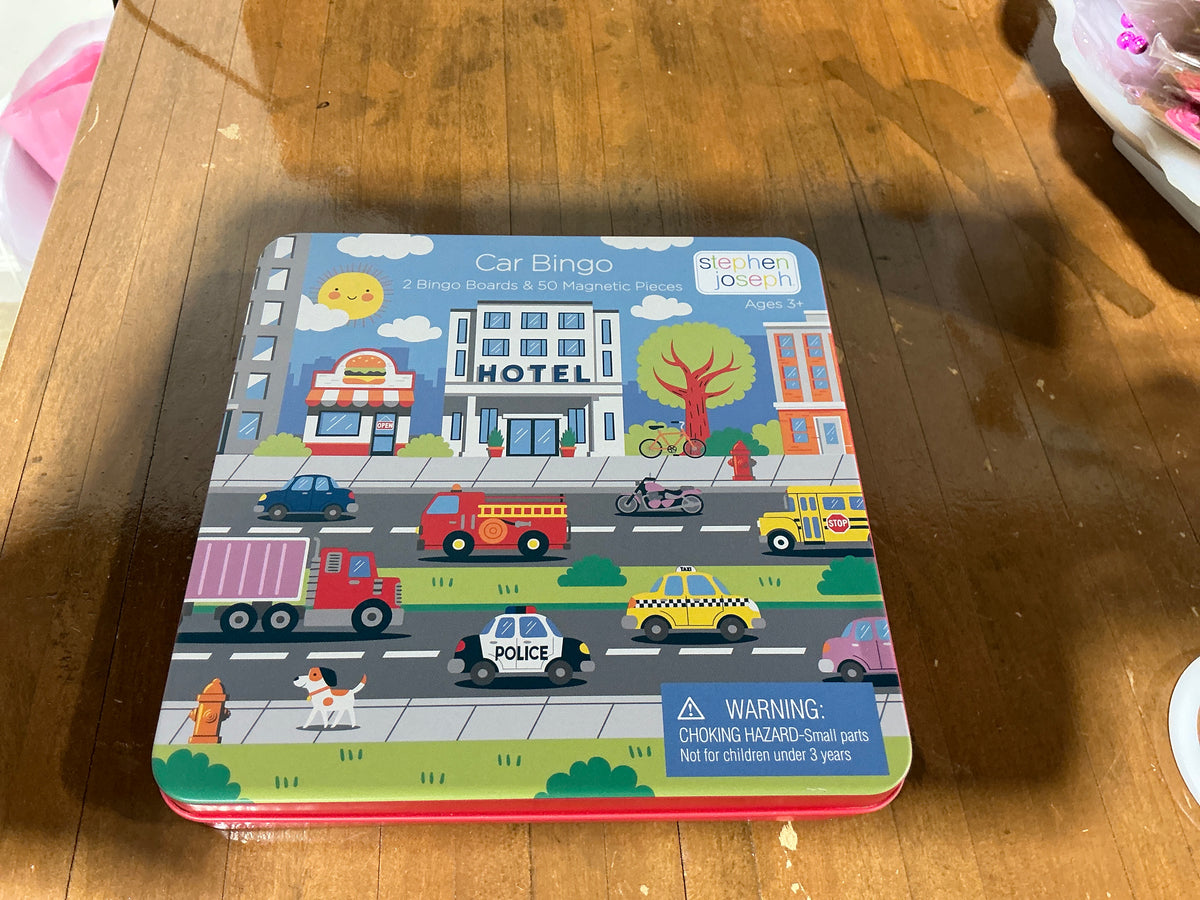 Magnetic car bingo