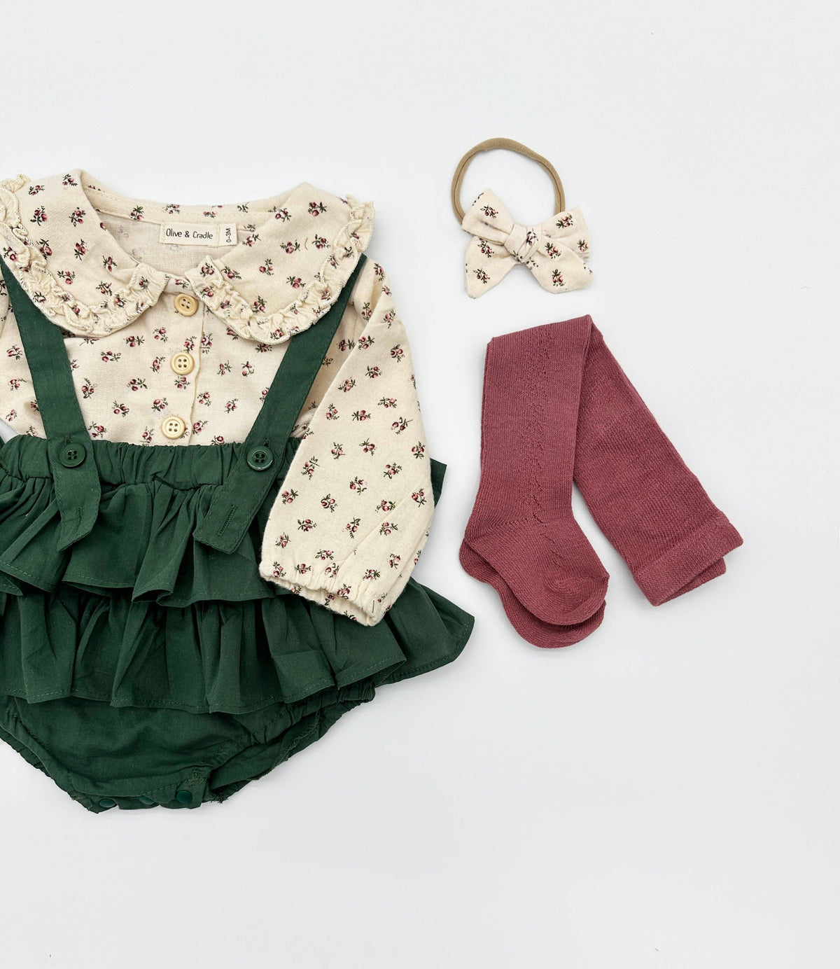 OLIVE & CRADLE - Peppermint Skirt 3pc