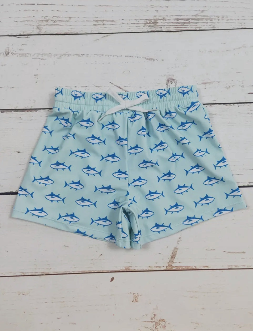Boys Whale Swim Trunks