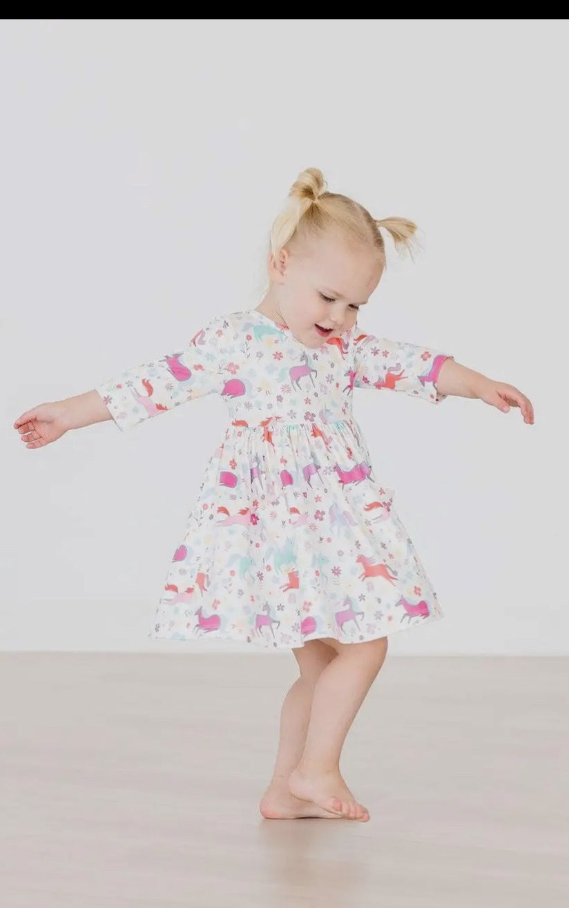 Unicorn Wish Twirl Dress
