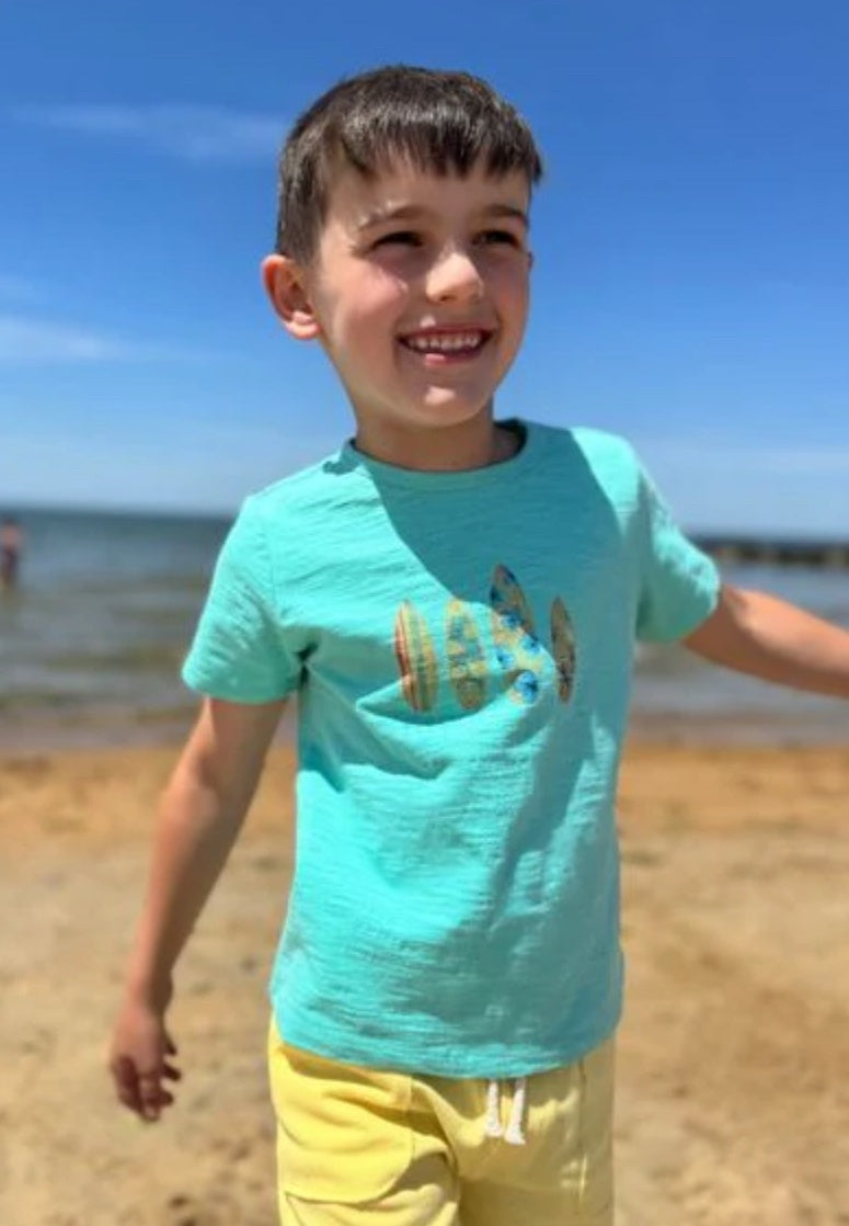 Blue Surfboards Ss Tee