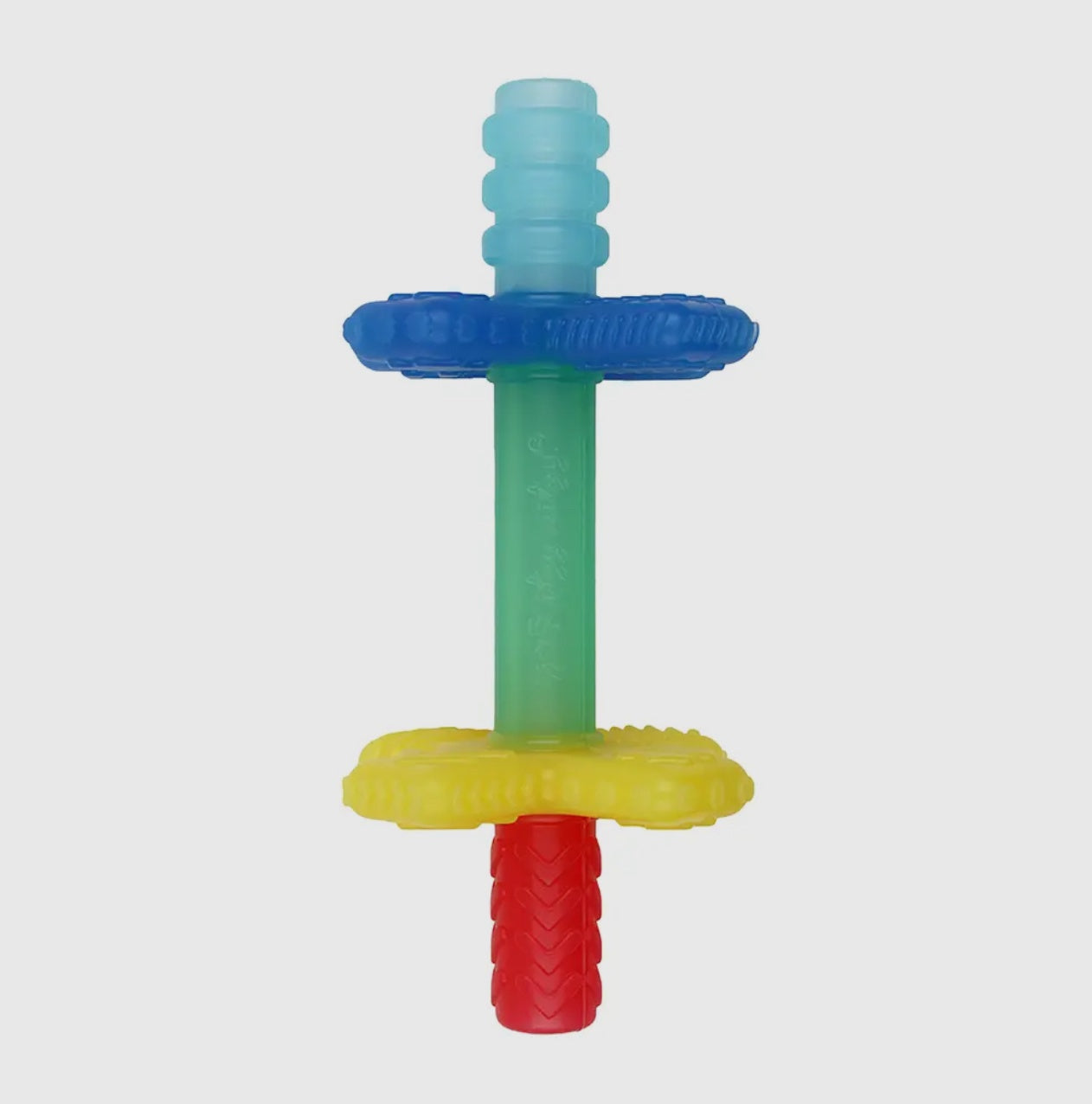 Teething Tube Rainbow