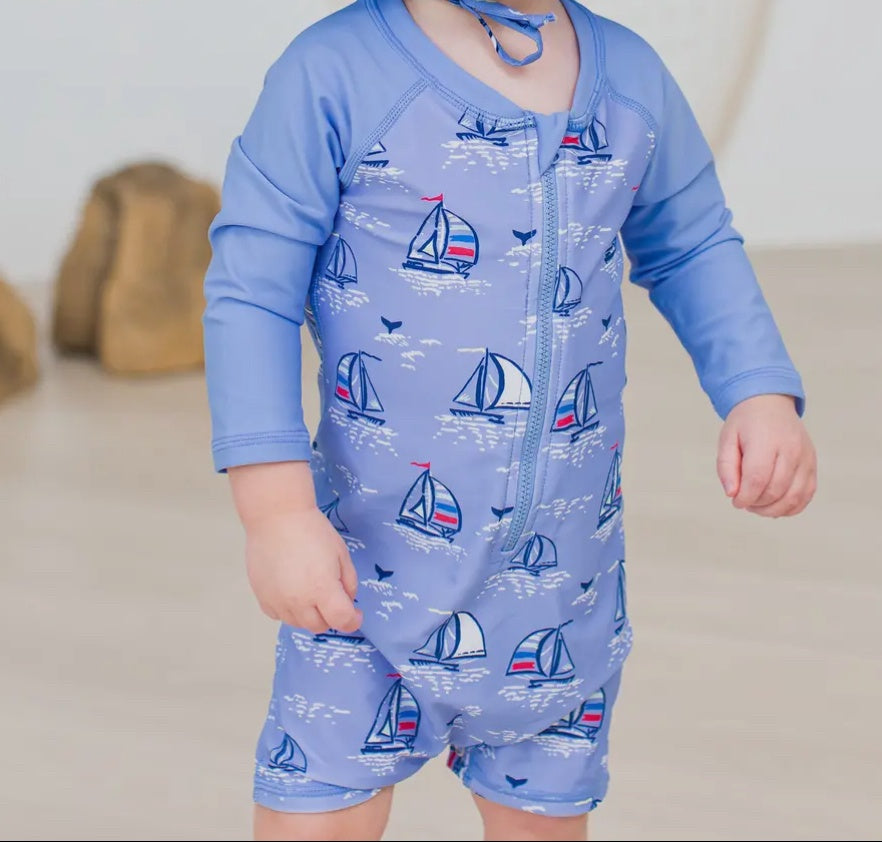 Blue Seas The Day Suit