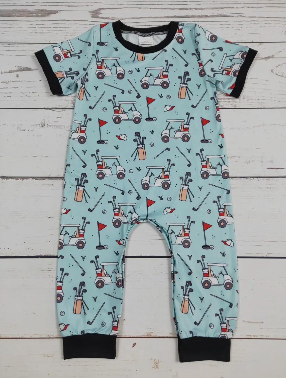 Boys Golf Romper
