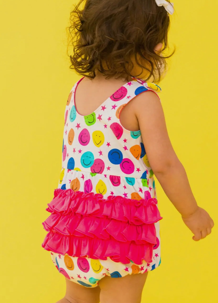 Star Smile Bubble Romper