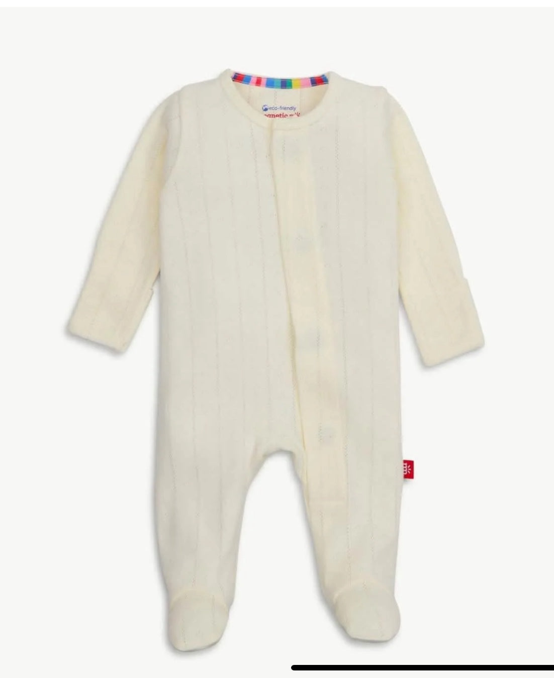 Magnetic Me Tofu Pointelle Footie