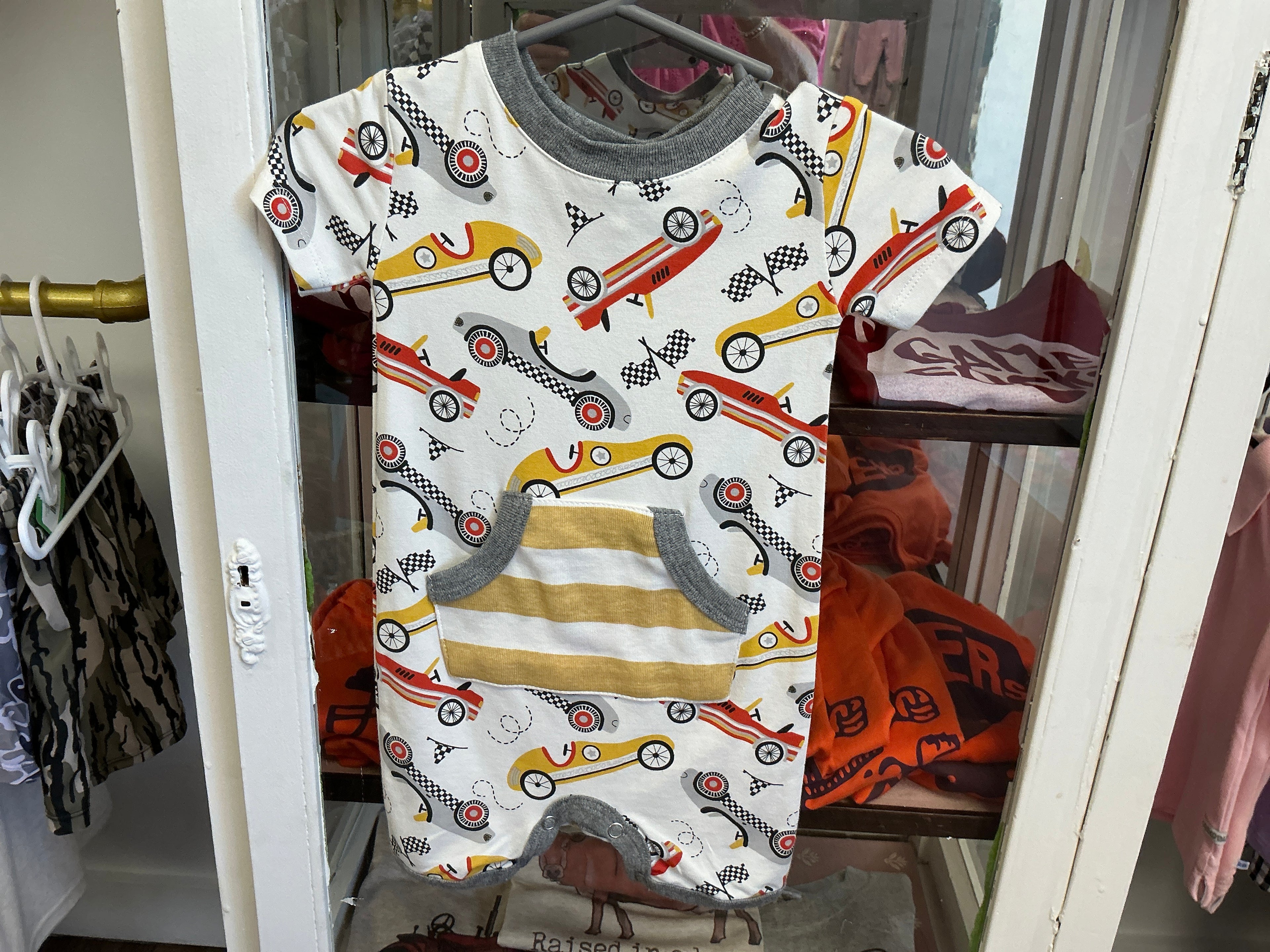 Race car SS romper