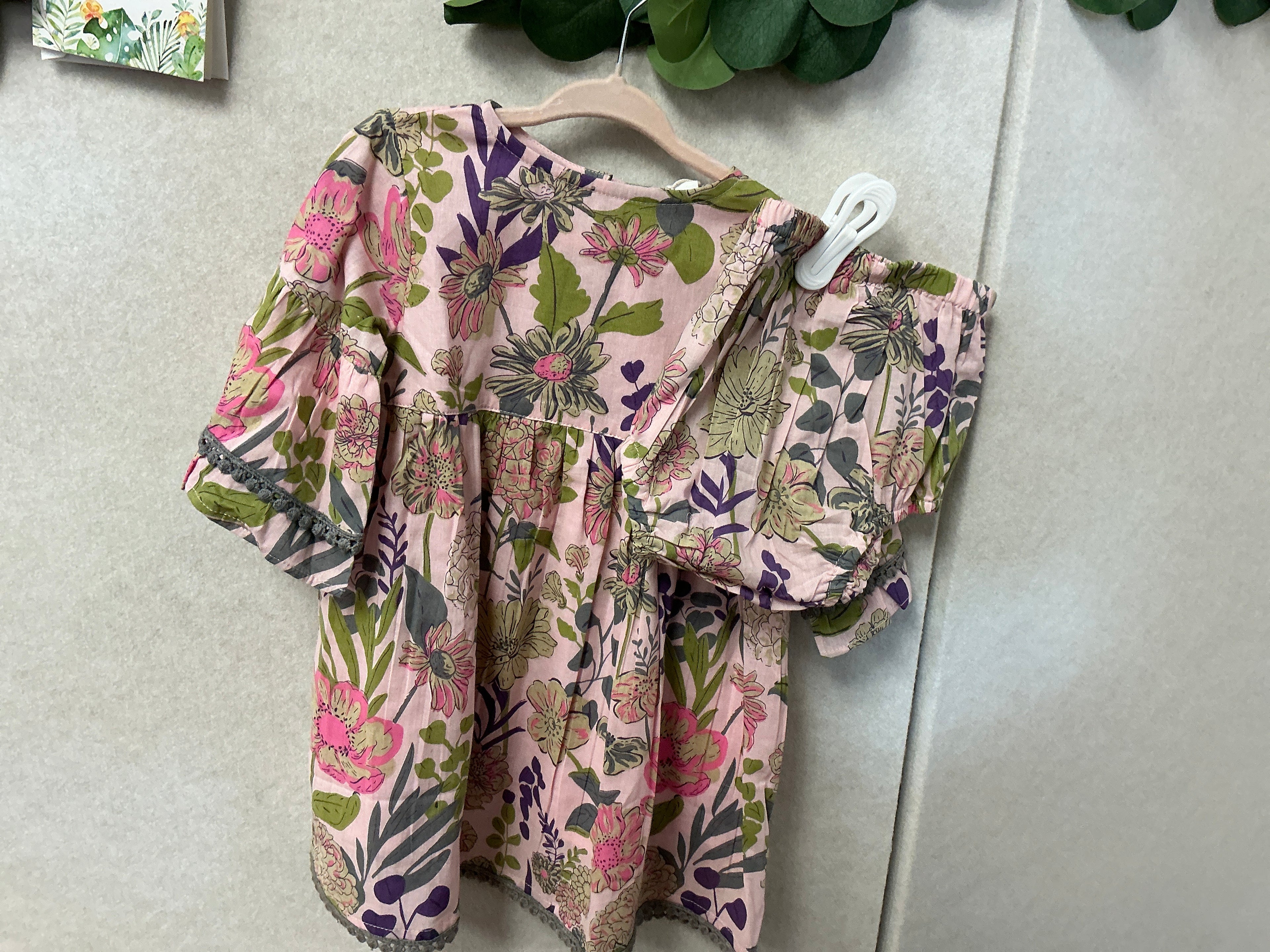 Grace Rose Floral Bloomer Set