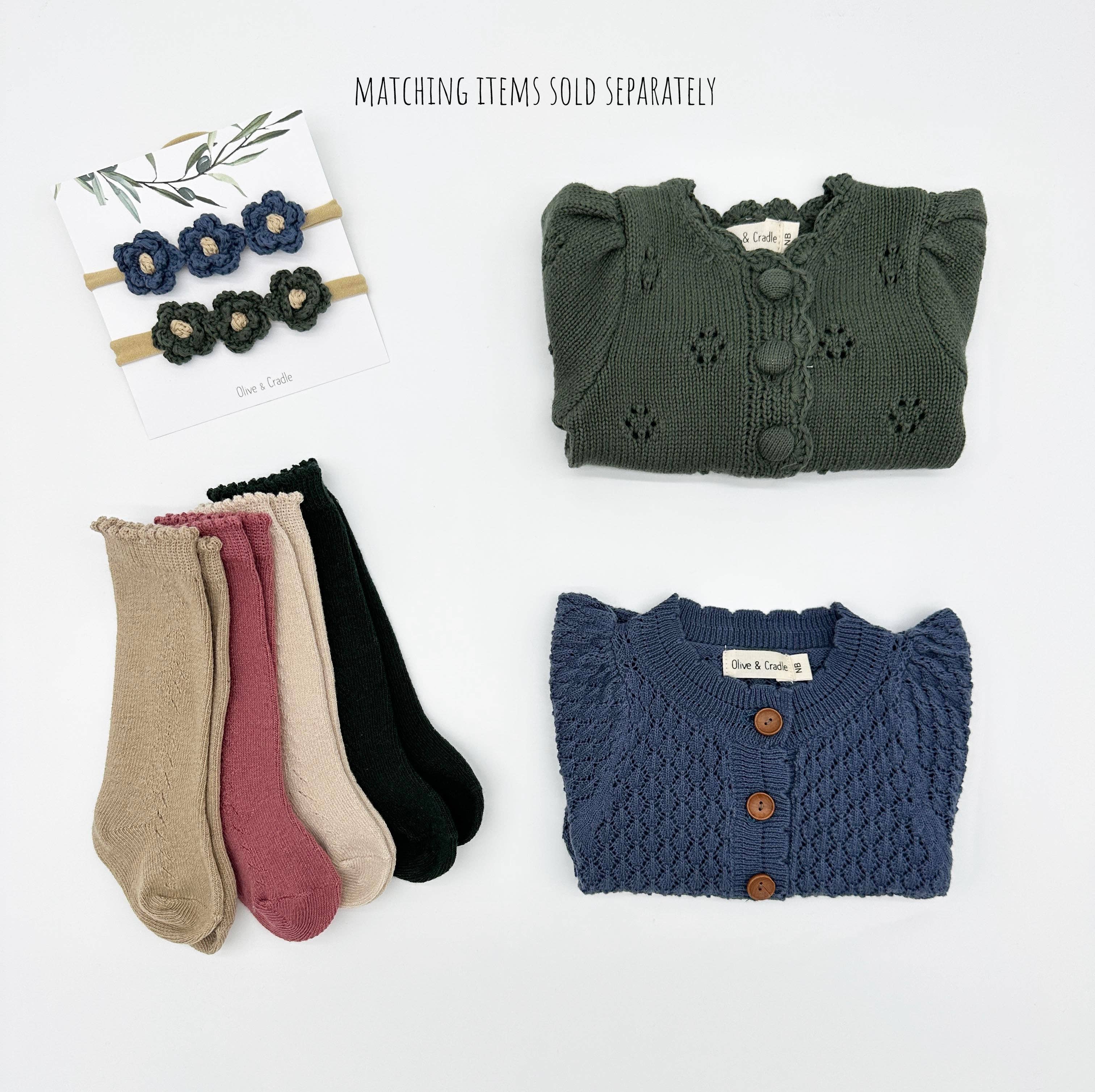 OLIVE & CRADLE - Mabel Long Sleeve Romper