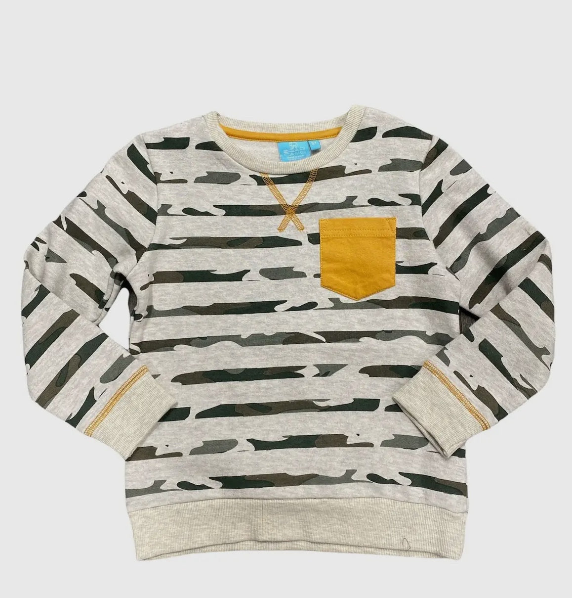 Oatmeal Stripe Hendrix Pullover