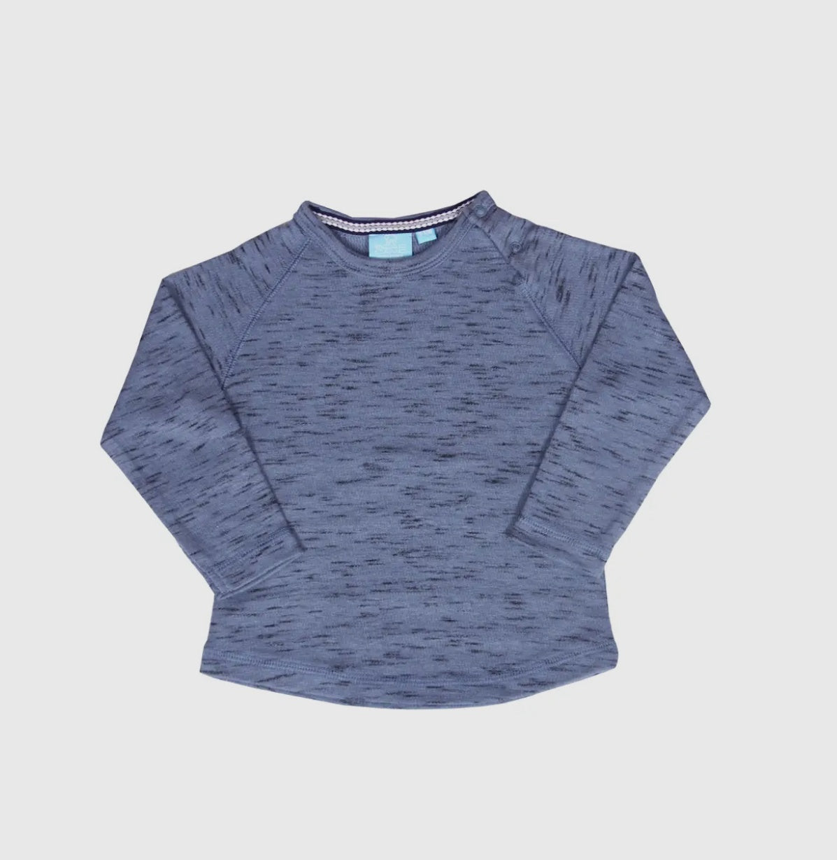 Dusty Blue Ls Crew Toddler