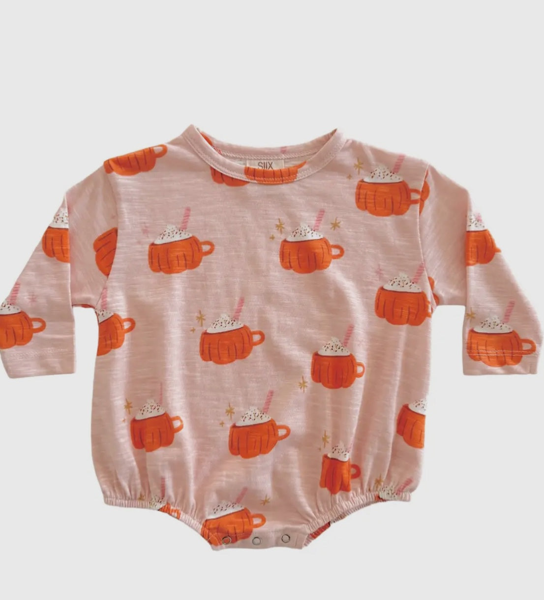 Pumpkin Mug Pink Ls Bubble