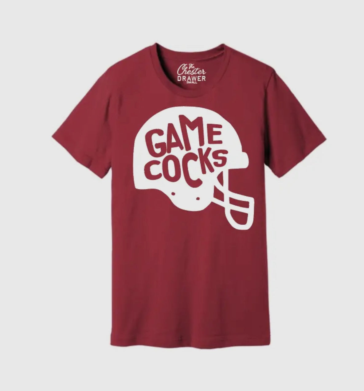 Garnet Gamecock Helmet