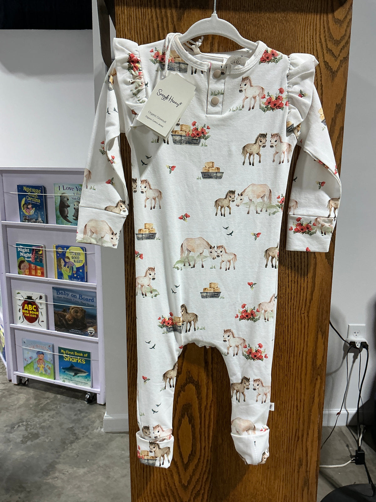 Snuggle Hunny pony pals LS grow suit