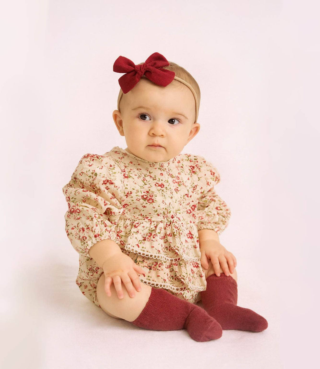 OLIVE & CRADLE - Bella Floral Romper