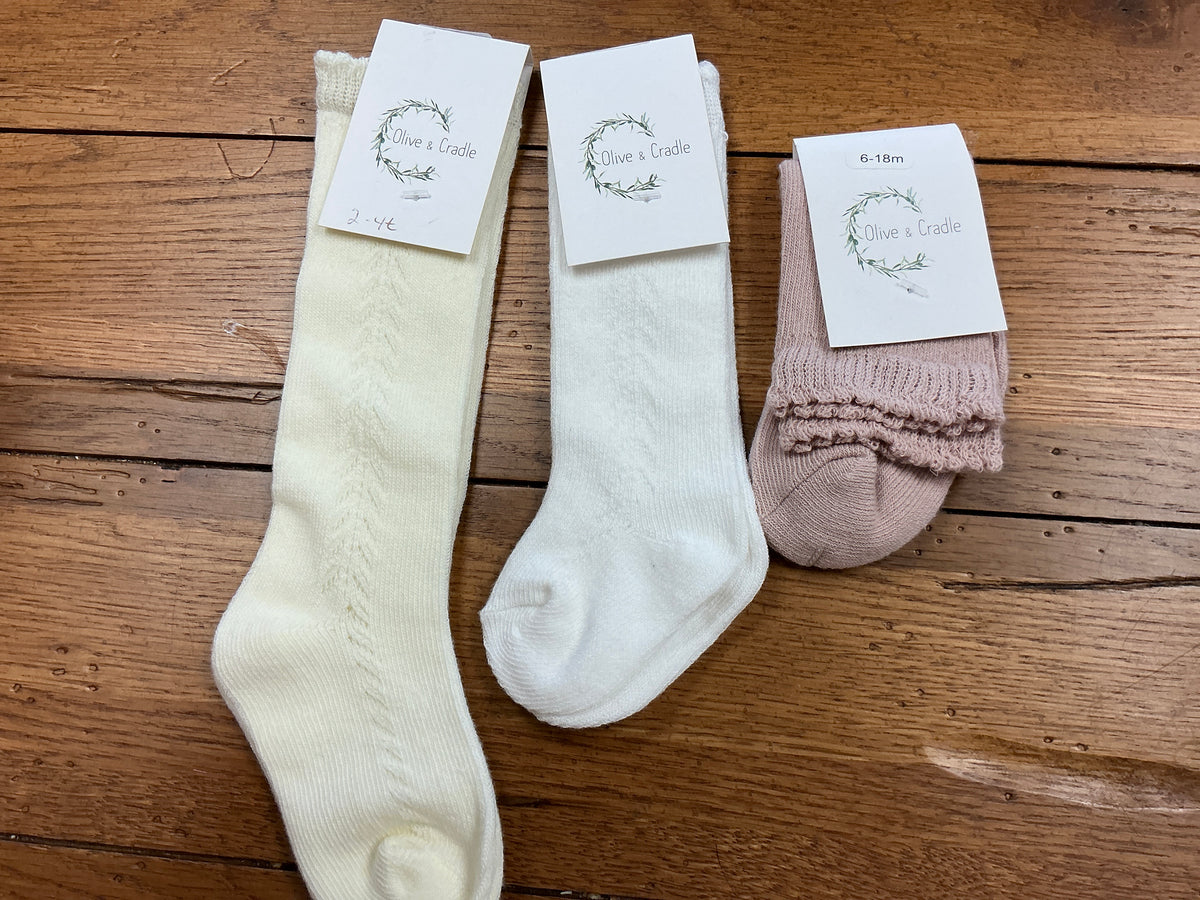 French lace socks