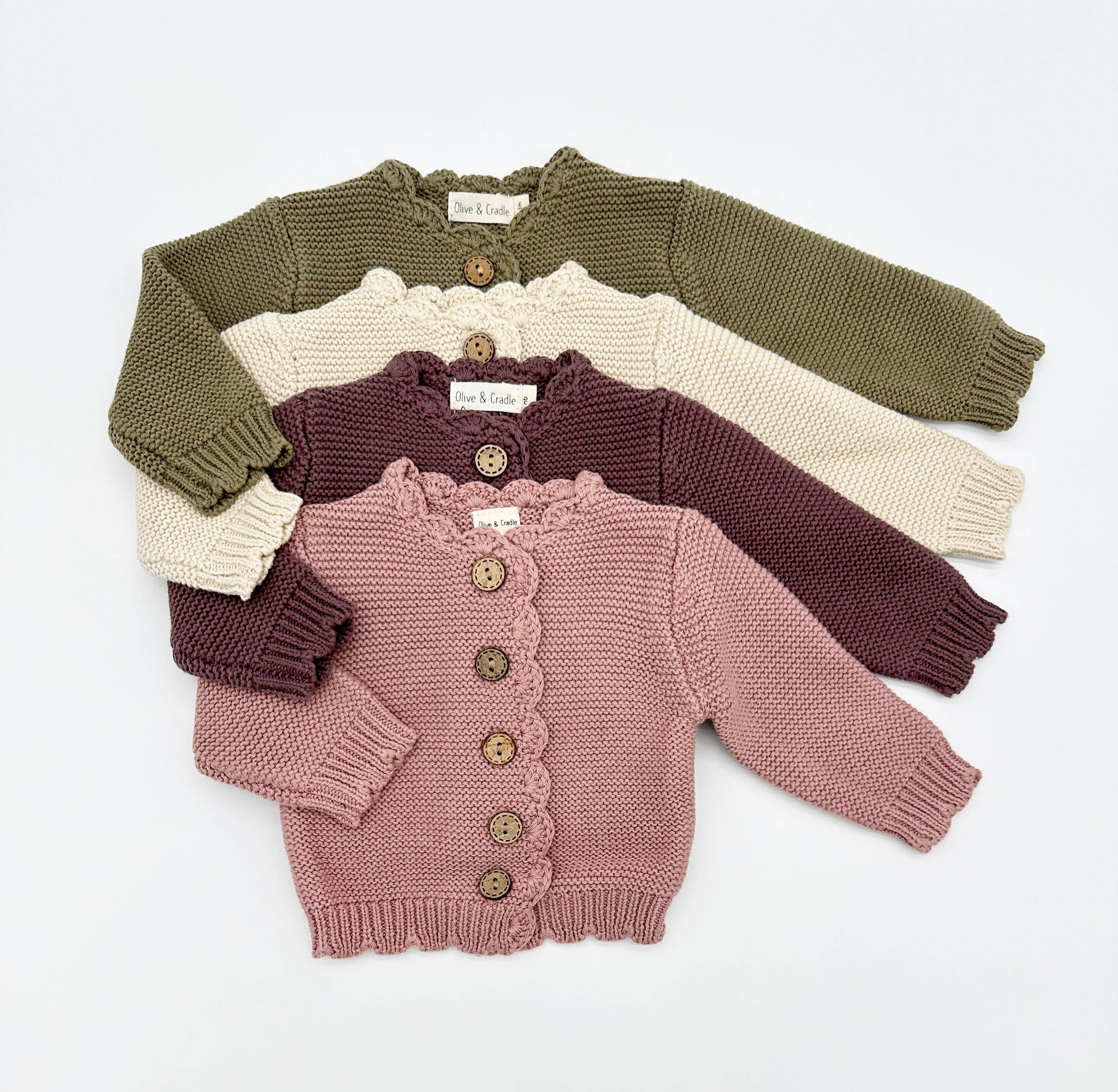 OLIVE & CRADLE - Sophia Cardigan