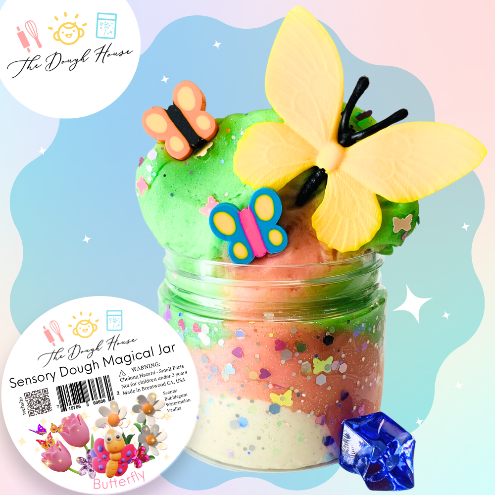 The Dough House - Fun Size Butterfly Magical Jars