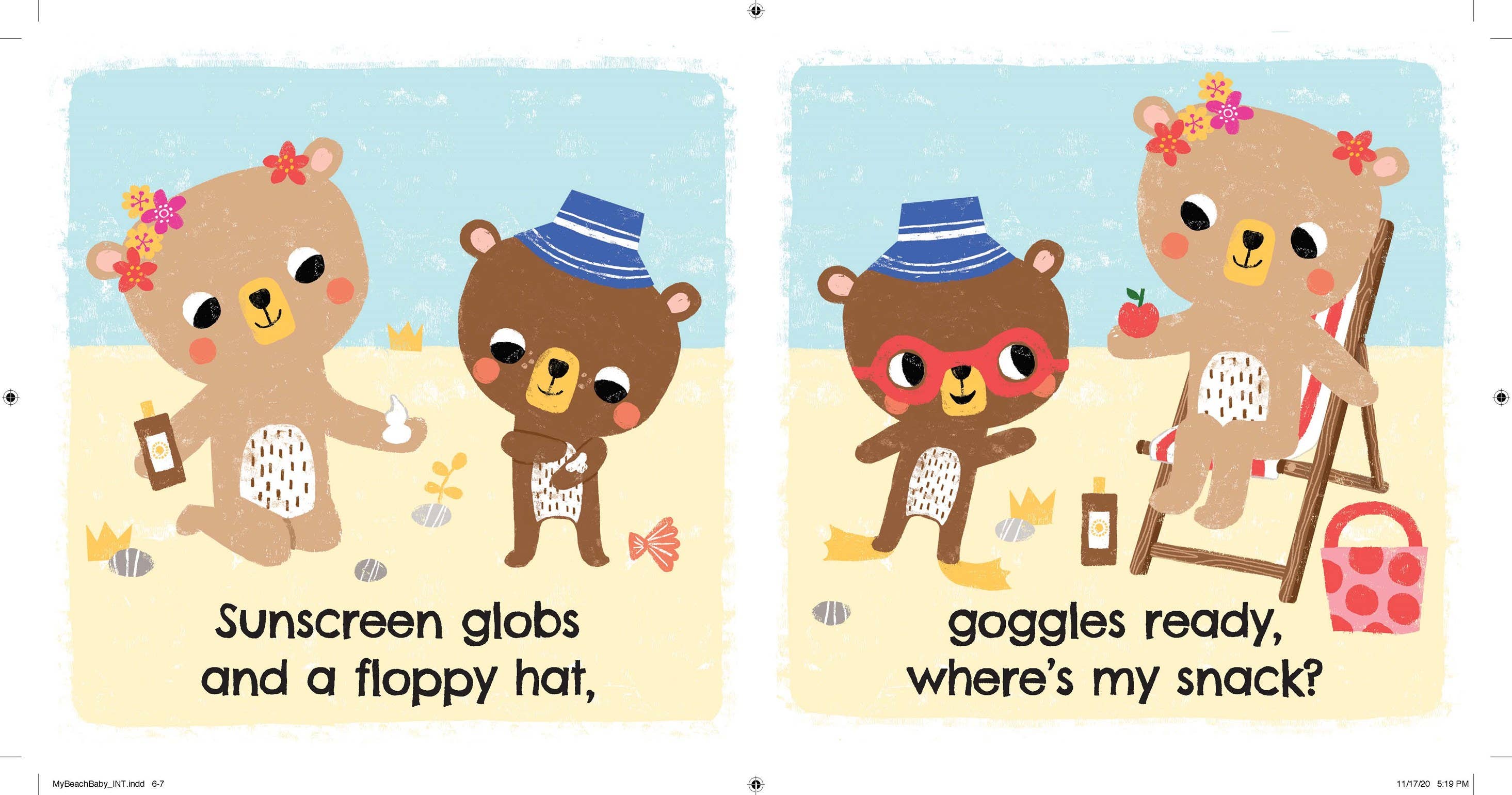 Sourcebooks - My Beach Baby (board book)