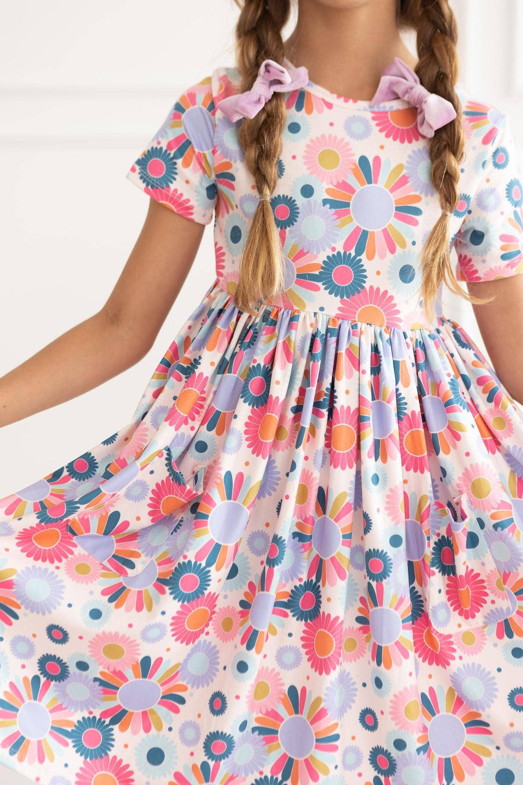 Mila & Rose - Keep Growing S/S Pocket Twirl Dress