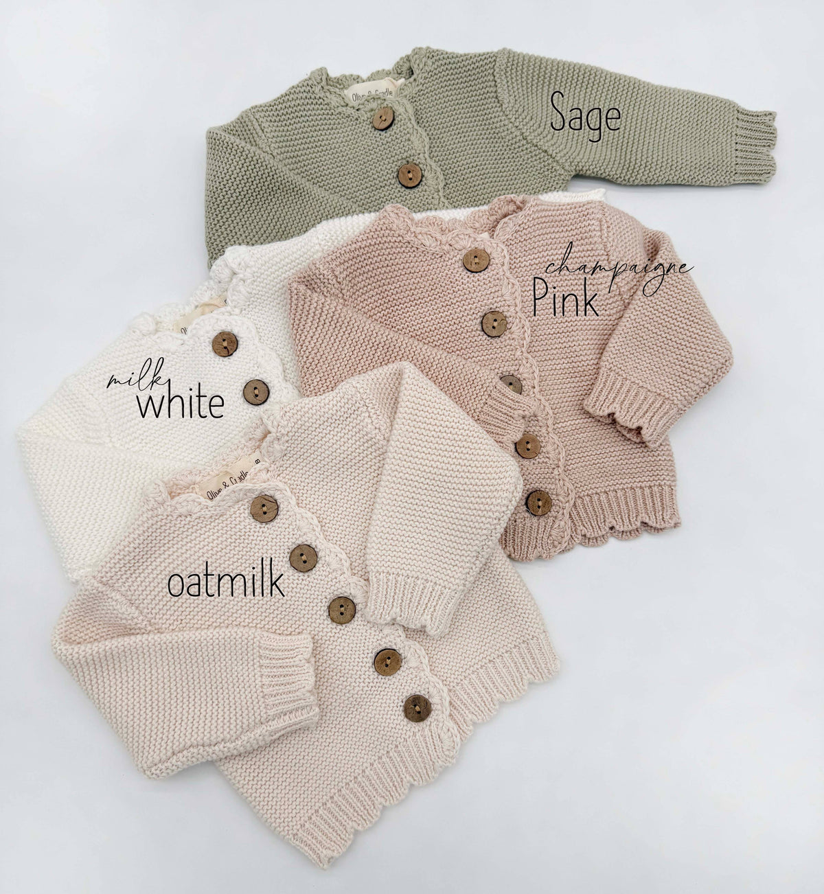 OLIVE & CRADLE - Sophia Cardigan Best Seller!