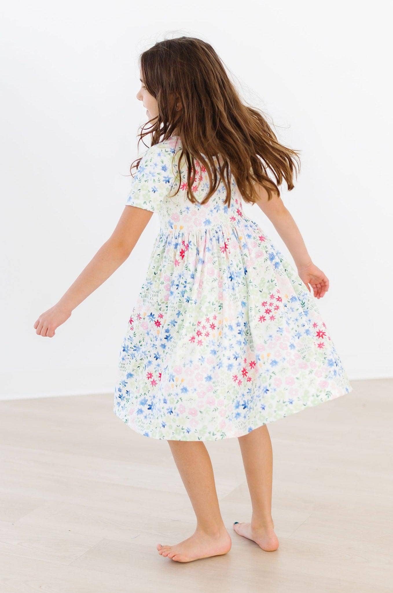 Mila & Rose - Sunshine Meadows S/S Pocket Twirl Dress