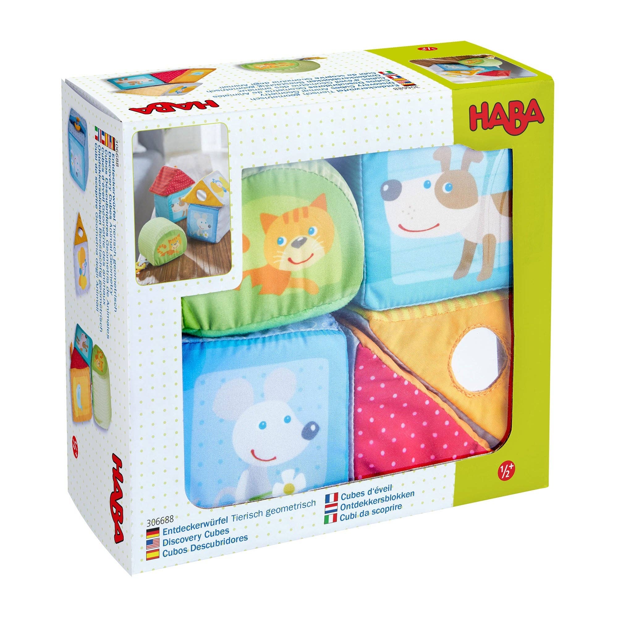 HABA USA - Animal Discovery Cubes