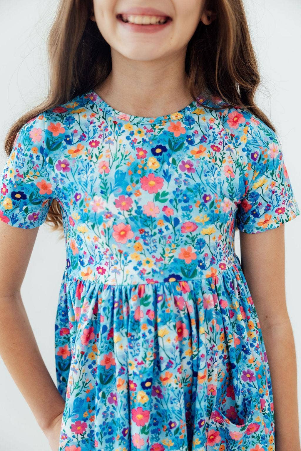 Mila & Rose - Blooming in Wonderland S/S Pocket Twirl Dress