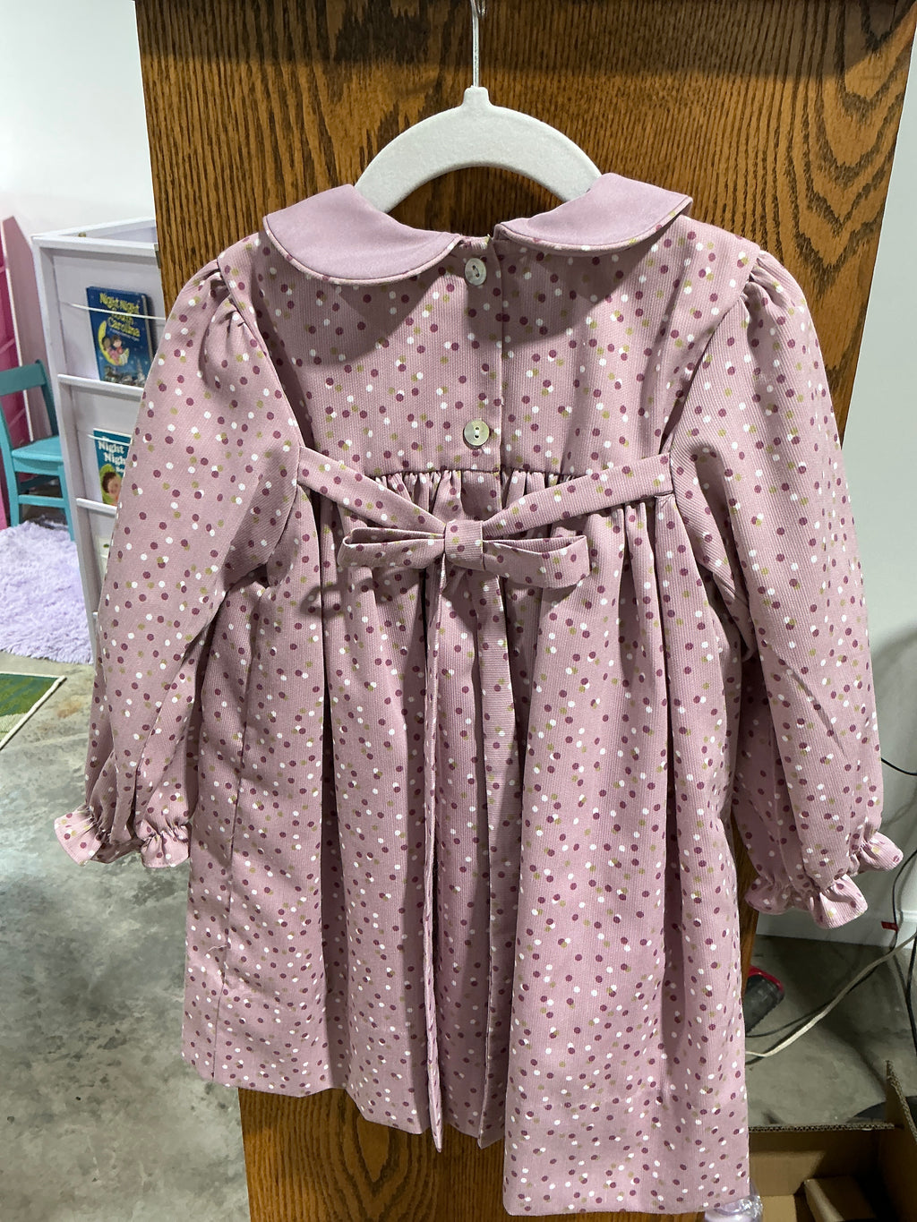 Sally Kids Berry Dot Bloom dress