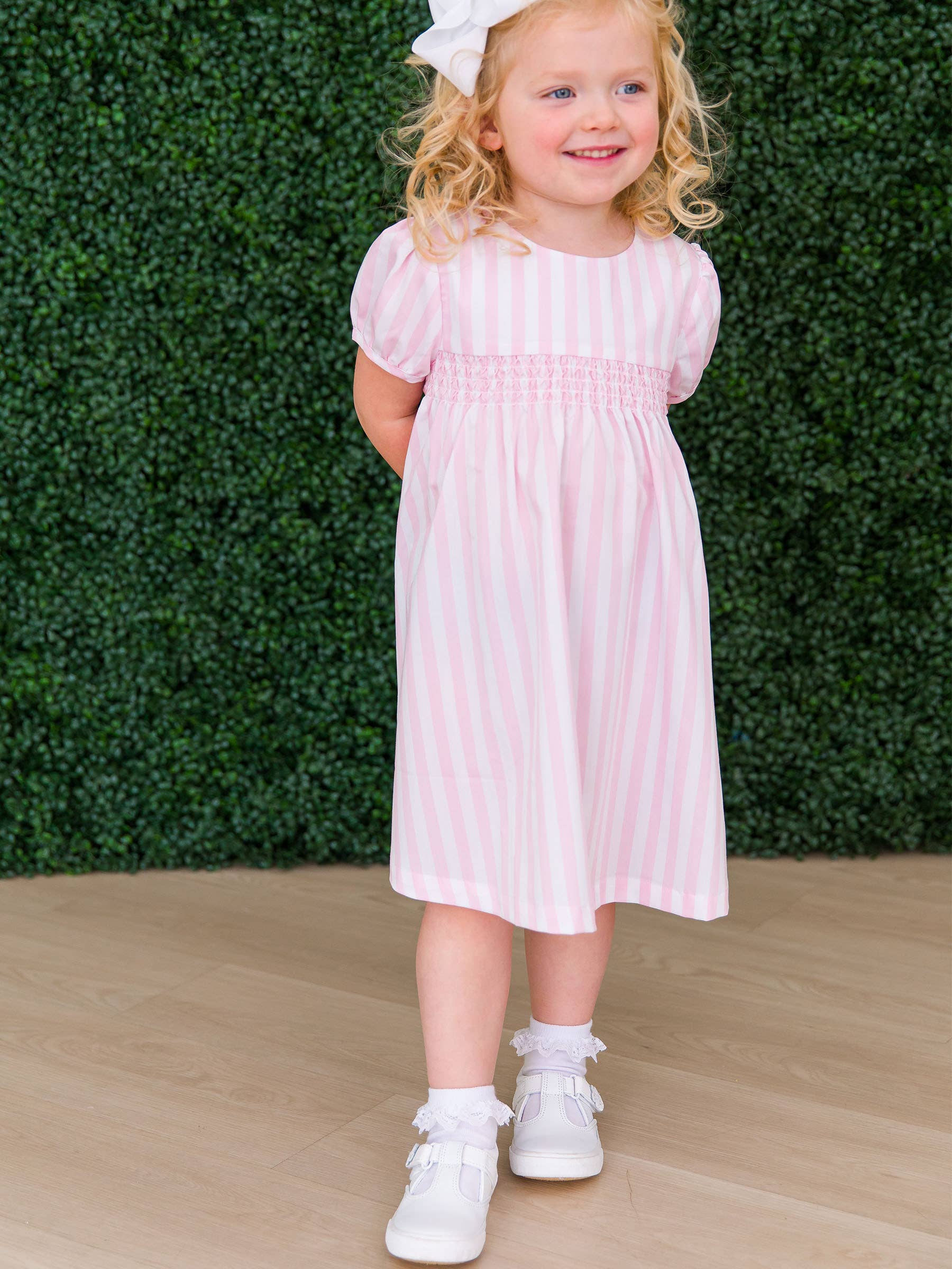 RuffleButts + RuggedButts - Girls White 3-Pack Ruffle Ankle Socks