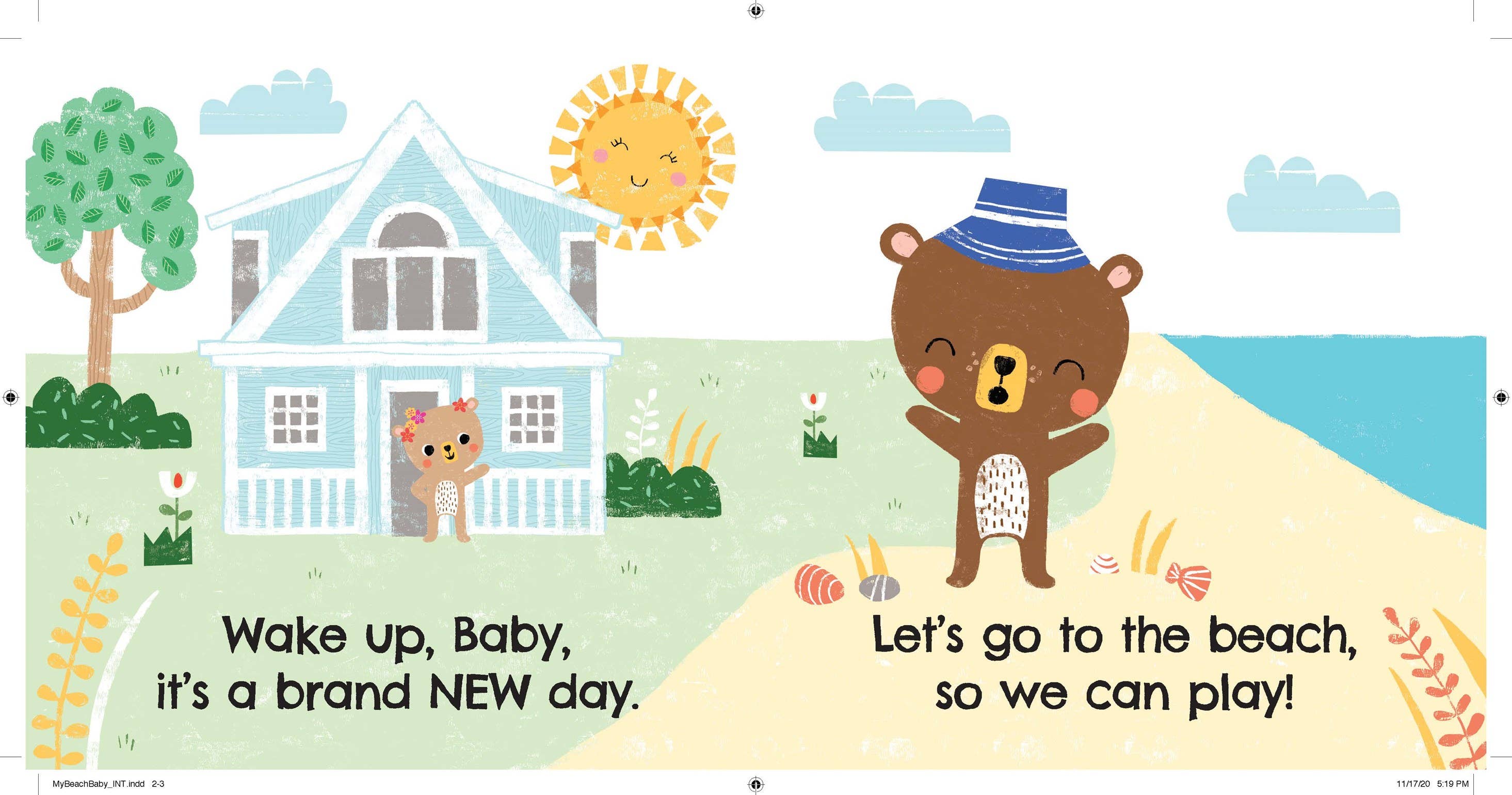 Sourcebooks - My Beach Baby (board book)
