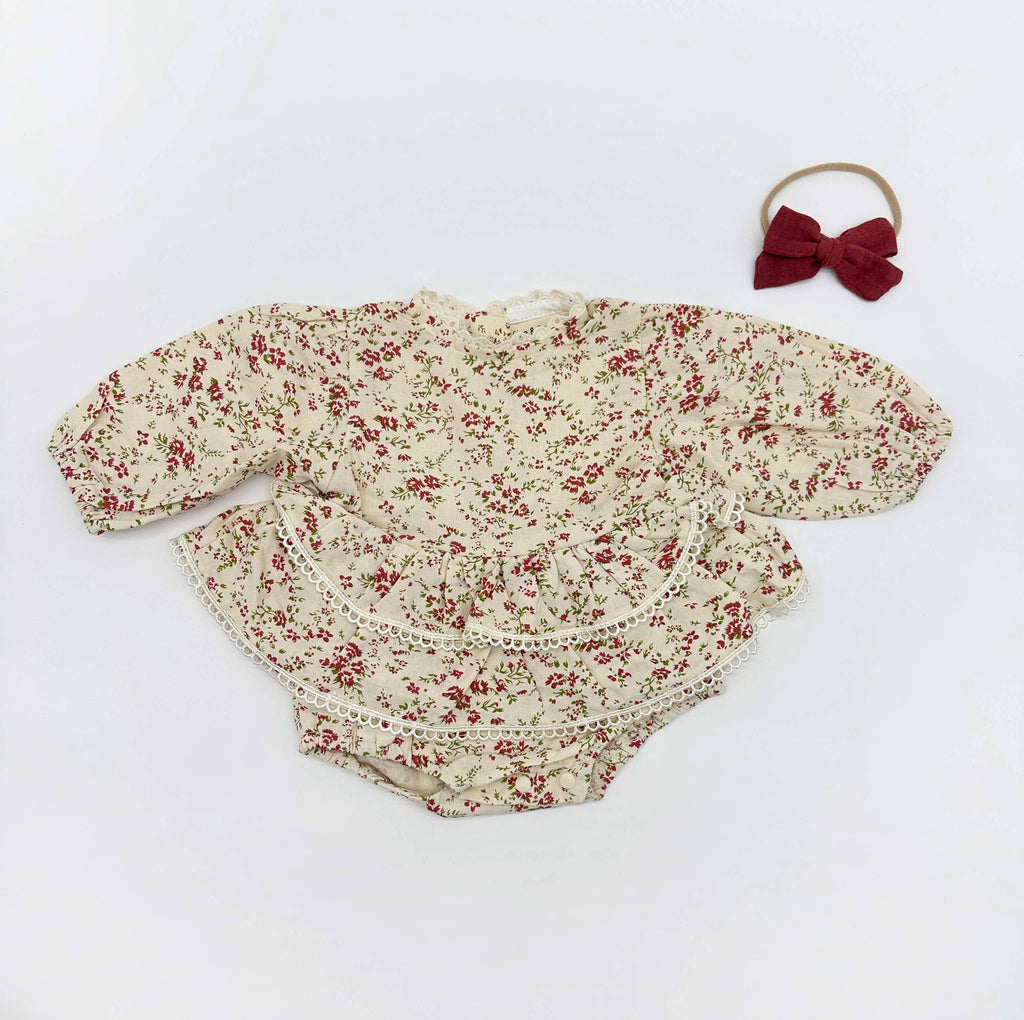 OLIVE & CRADLE - Bella Floral Romper