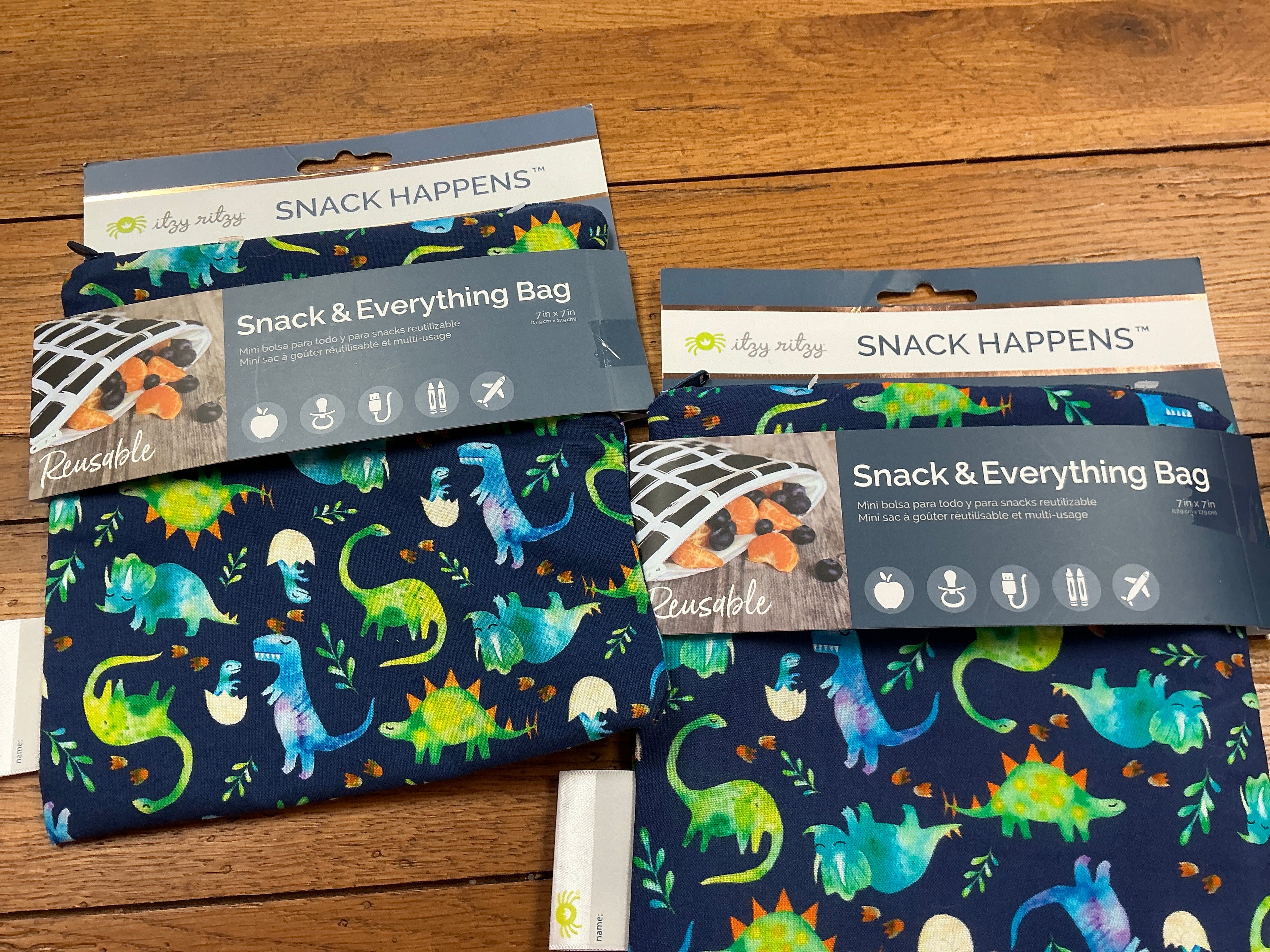 Reusable snack everything bag, BPA  free