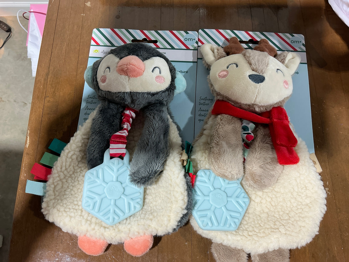 Holiday  lovey plush/teether